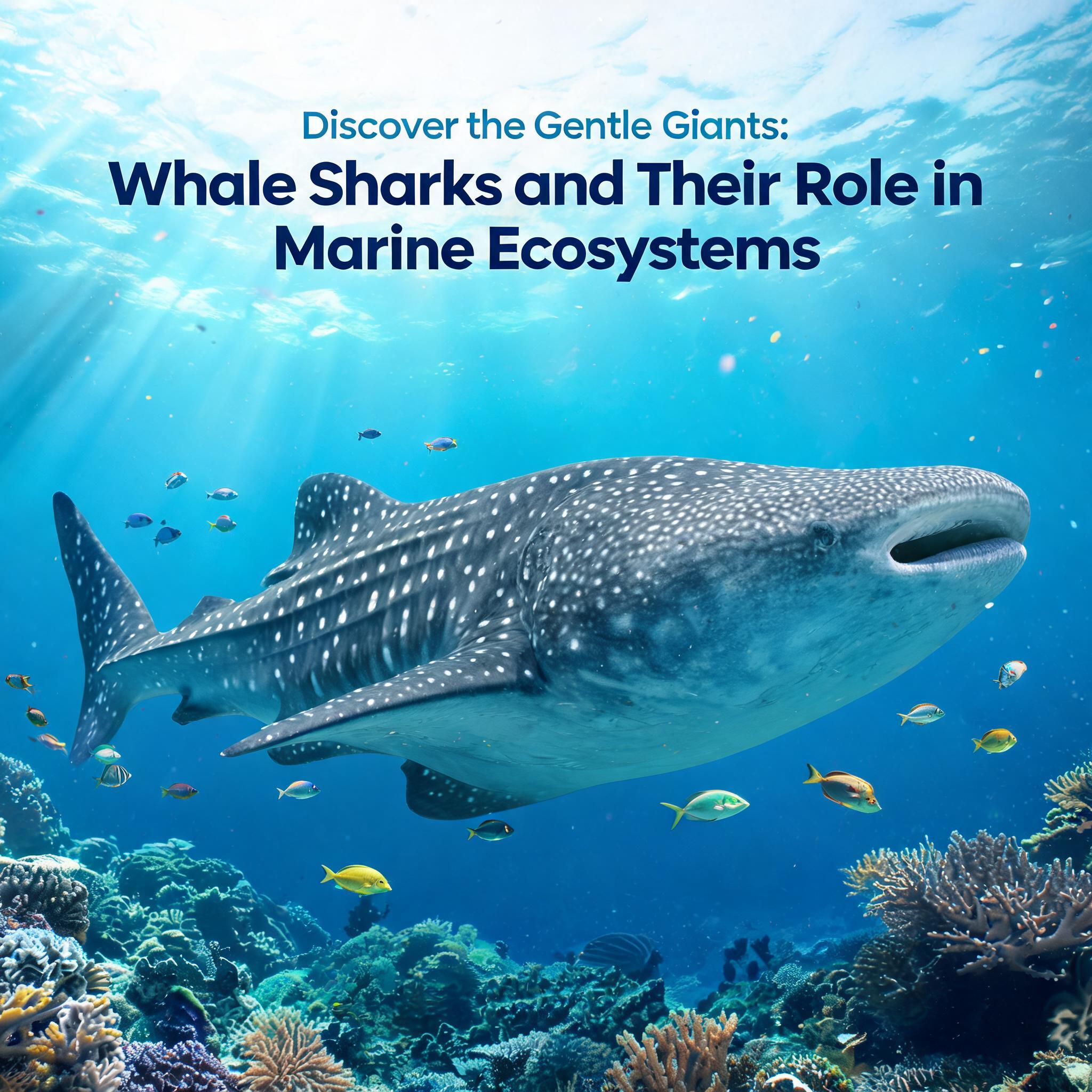 Discover the Gentle Giants: Whale Sharks and Their Role in Marine Ecosystems Whale Sharks and Their Role in Marine Ecosystems