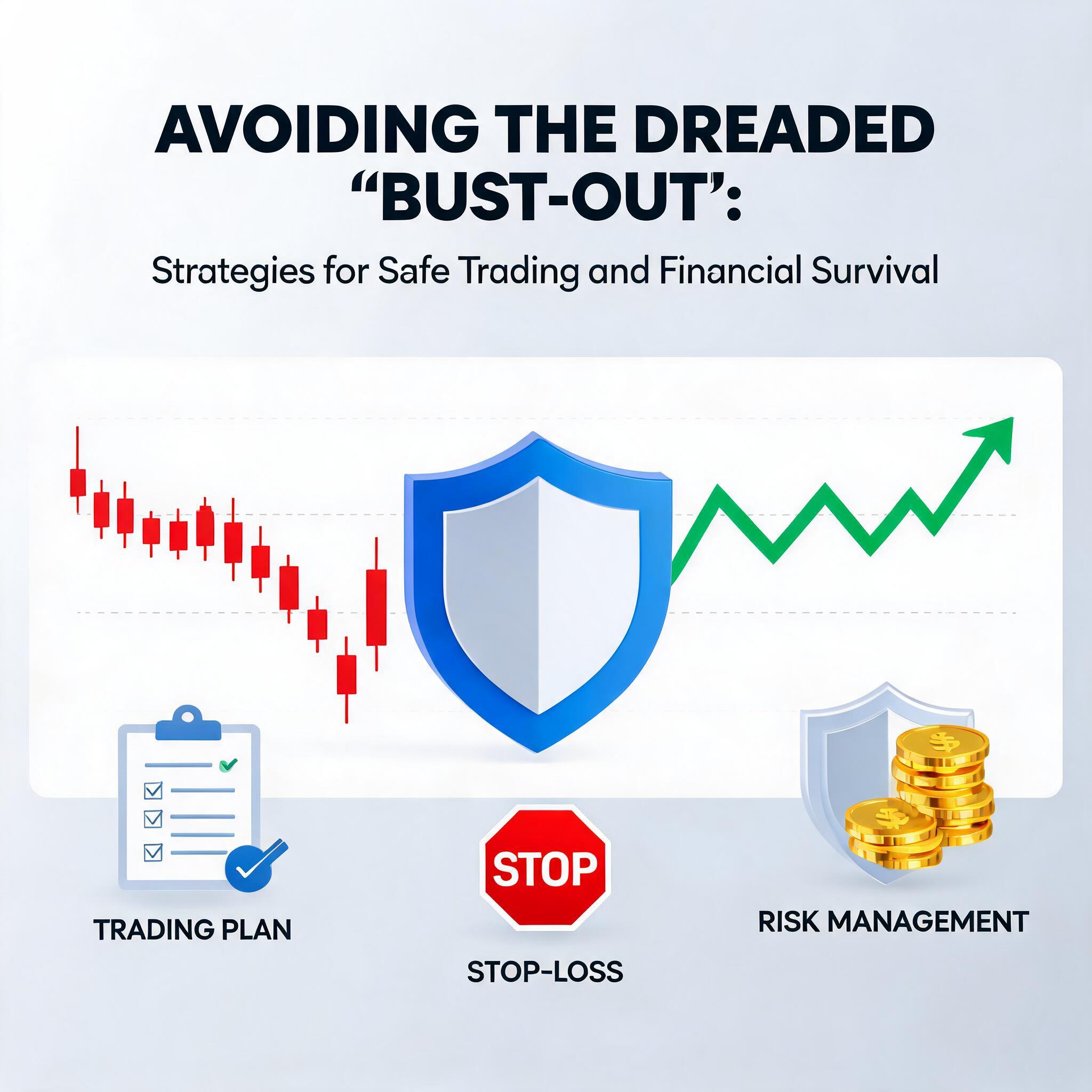 Strategies for Safe Trading and Financial Survival