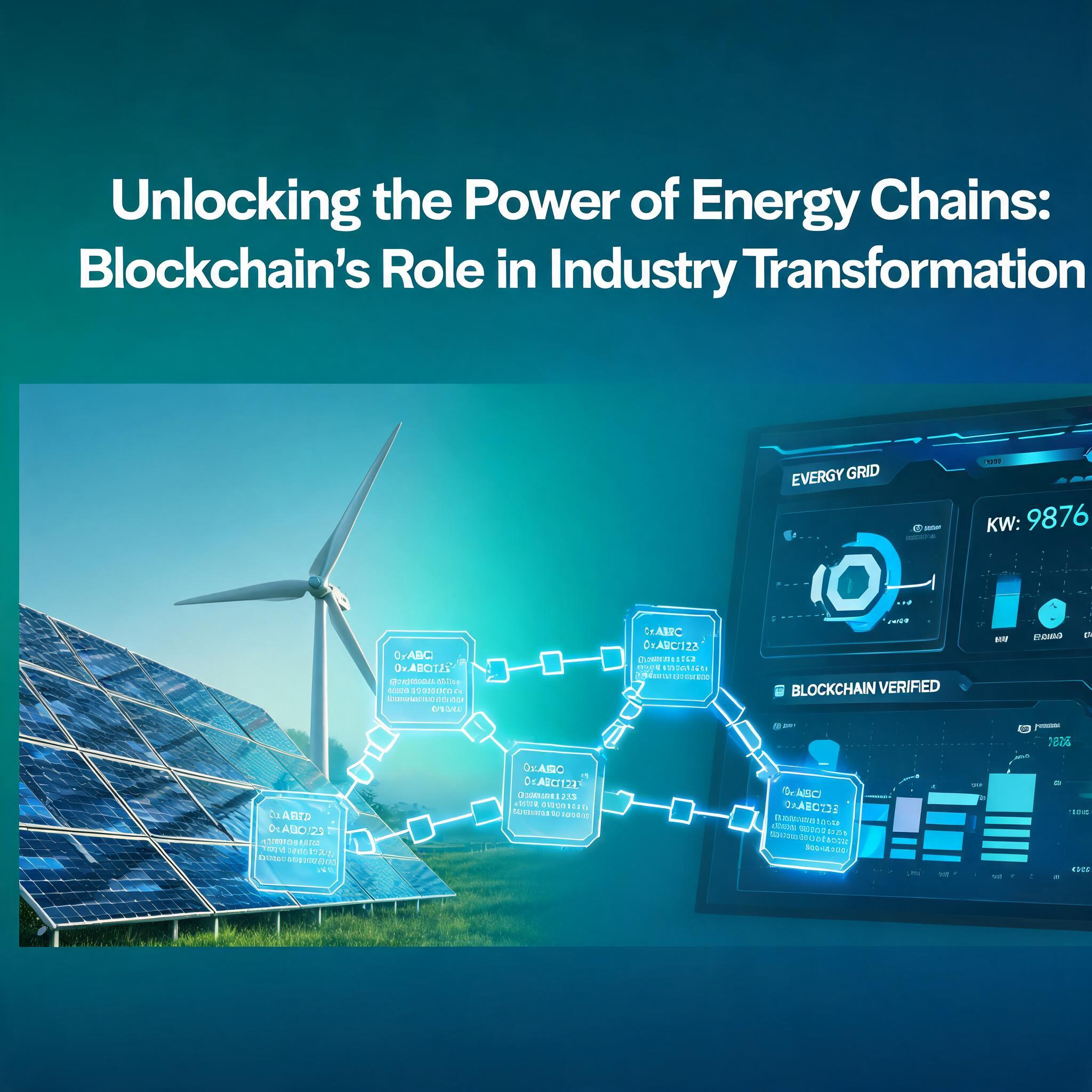 Unlocking the Power of Energy Chains: Blockchain's Role in Industry Transformation Unlocking the Power of Energy Chains