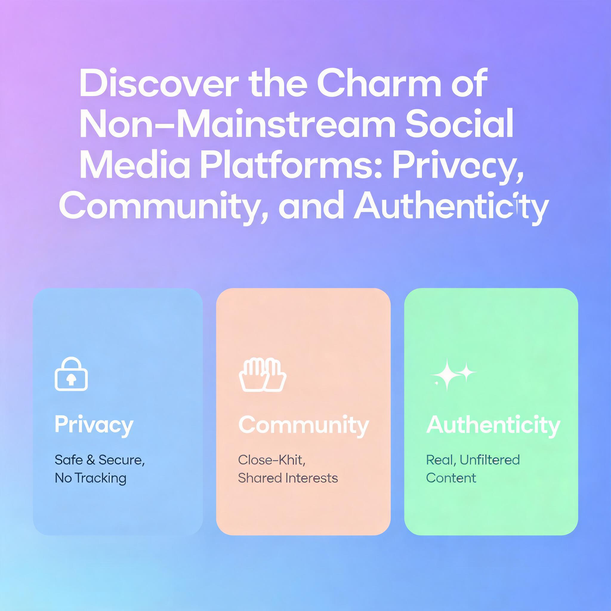 Mainstream Social Media Platforms