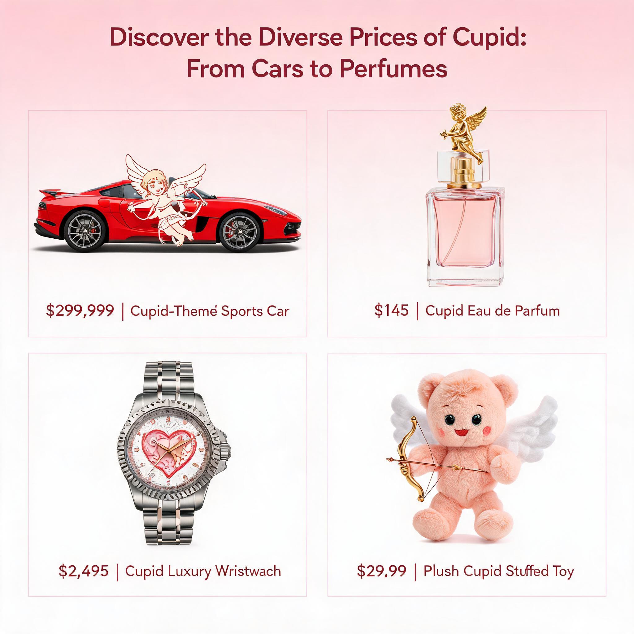 Discover the Diverse Prices of Cupid: From Cars to Perfumes Discover the Diverse Prices of Cupid
