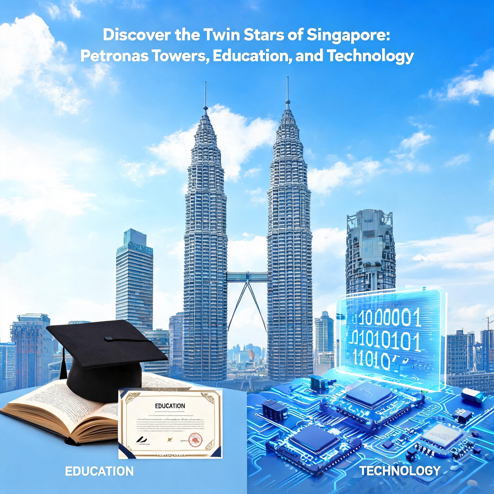 Discover the Twin Stars of Singapore: Petronas Towers, Education, and Technology Discover the Twin Stars of Singapore