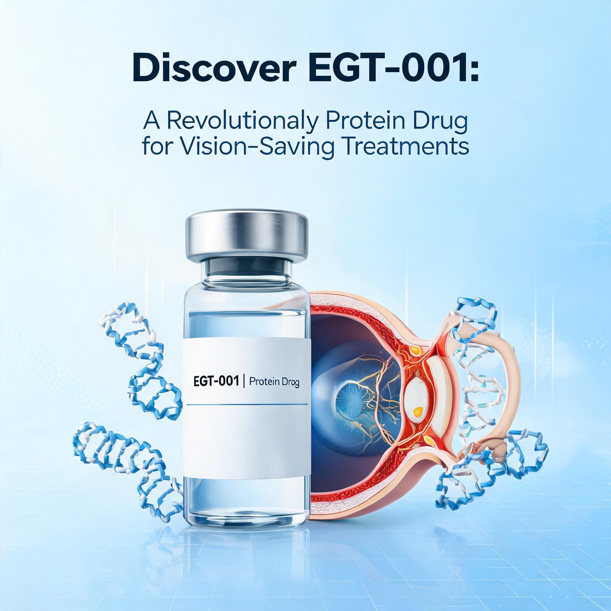 Discover EGT-001: A Revolutionary Protein Drug for Vision-Saving Treatments A Revolutionary Protein Drug for Vision