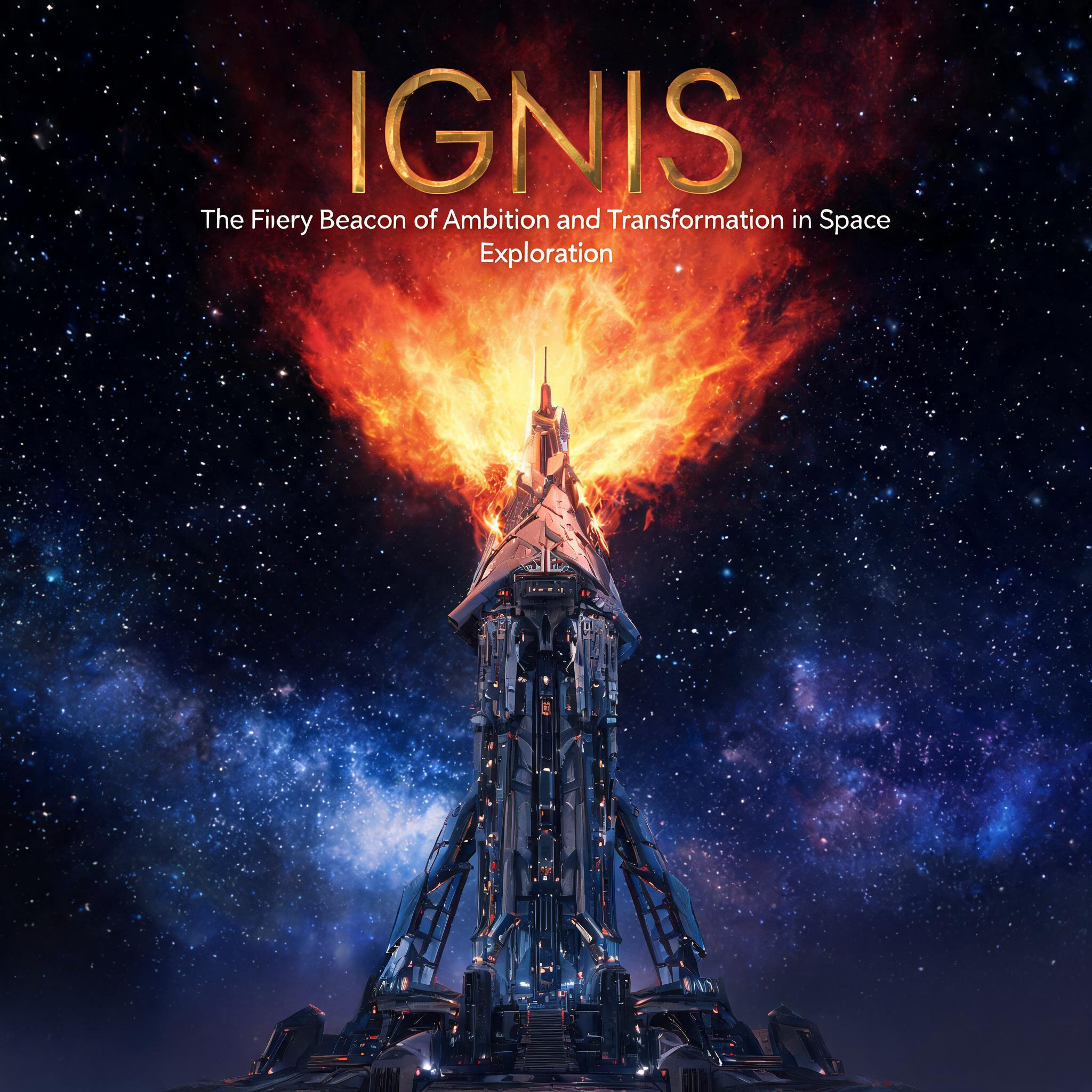 The Fiery Beacon of Ambition and Transformation in Space Exploration
