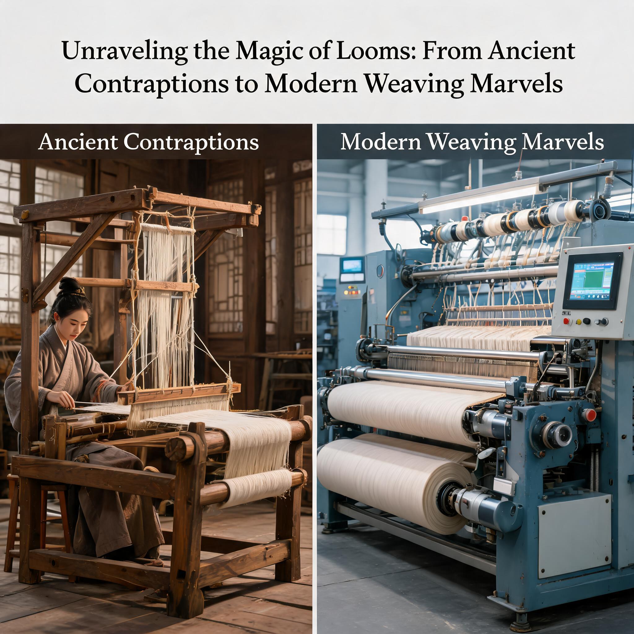 From Ancient Contraptions to Modern Weaving Marvels