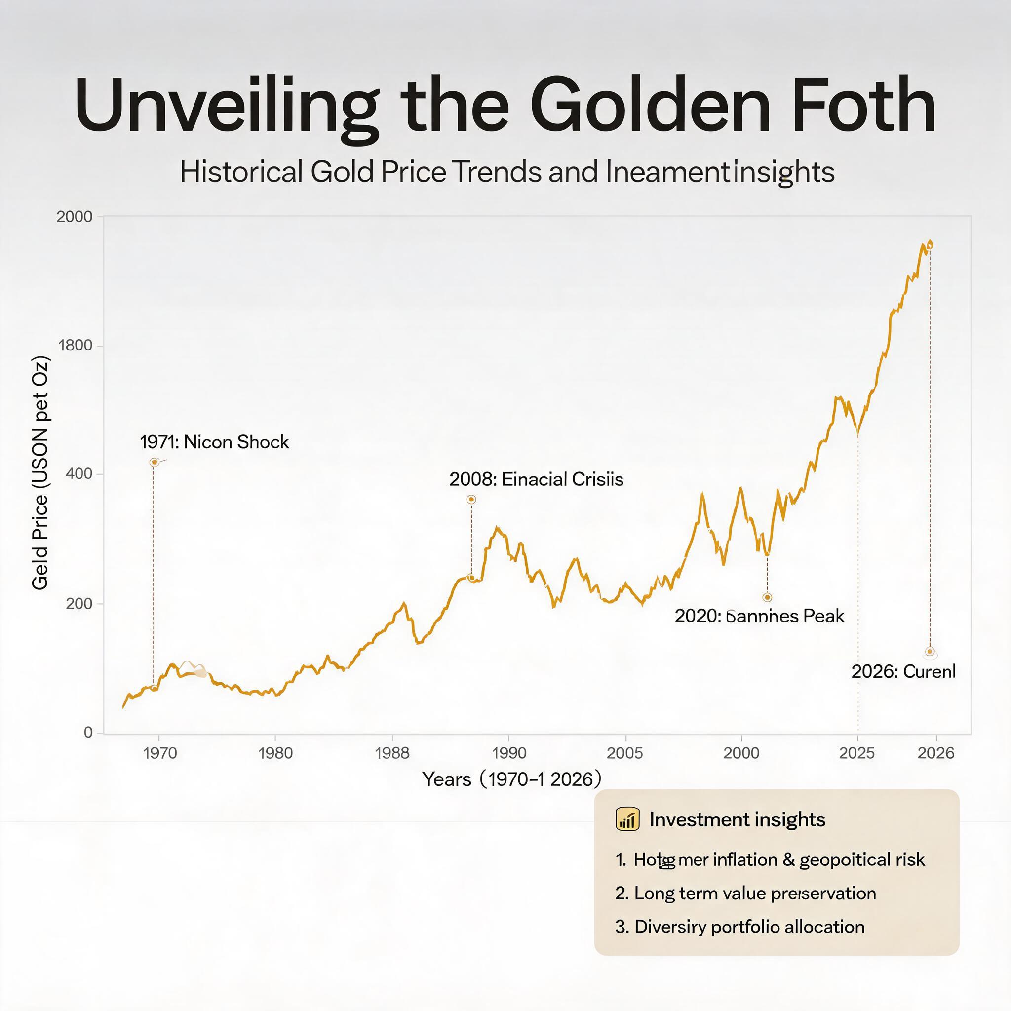 Historical Gold Price Trends and Investment Insights