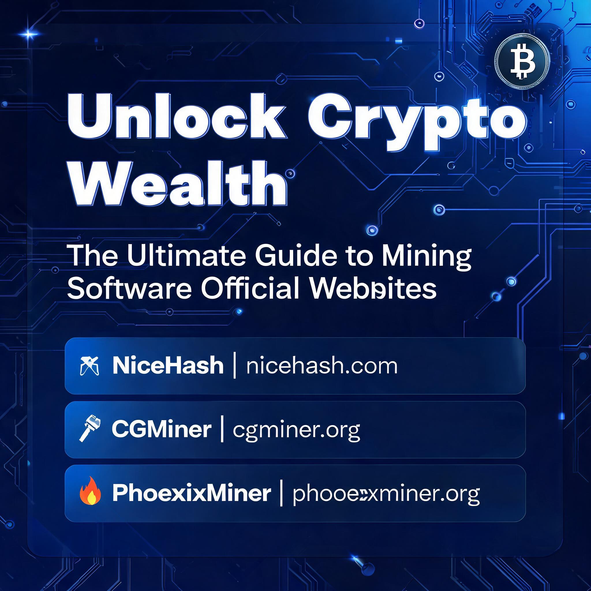 The Ultimate Guide to Mining Software Official Websites