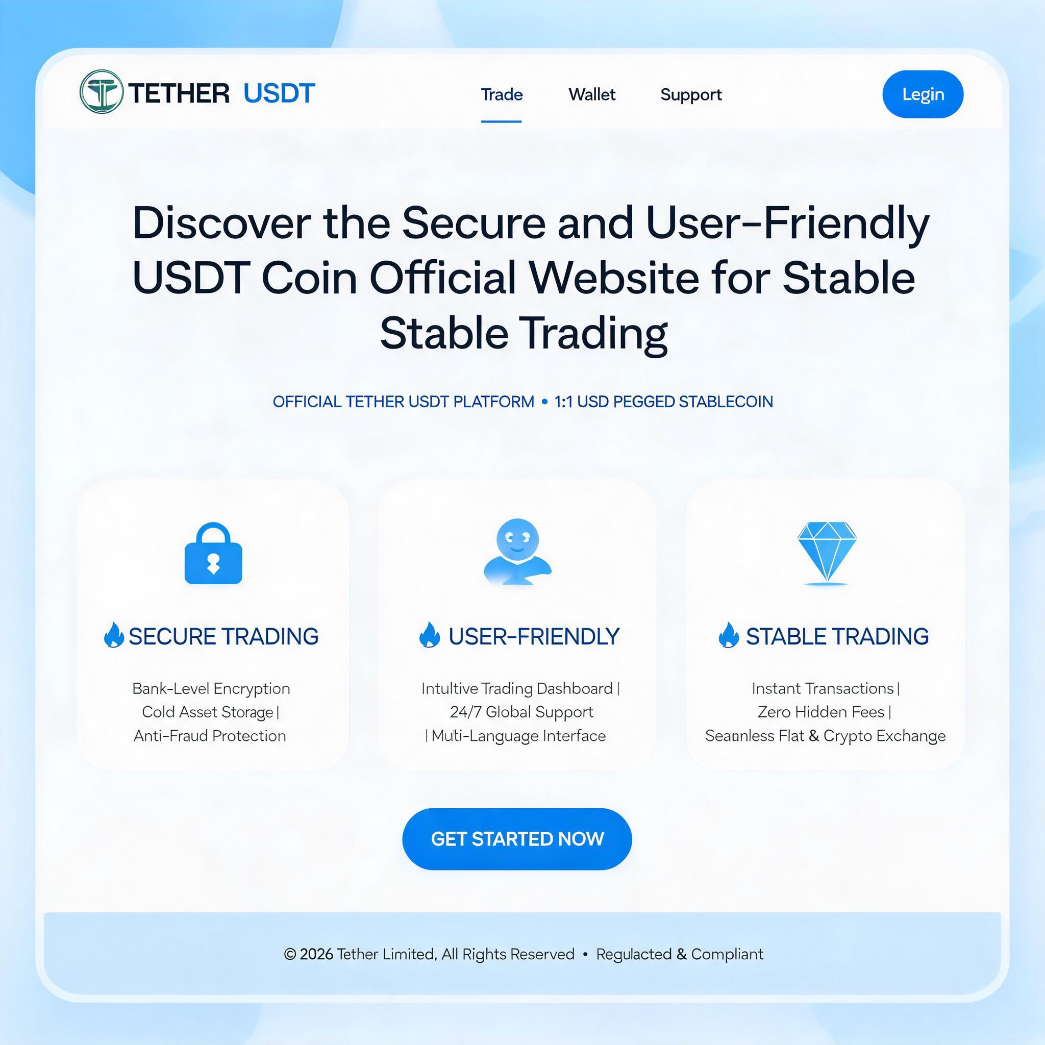 Friendly USDT Coin Official Website for Stable Trading
