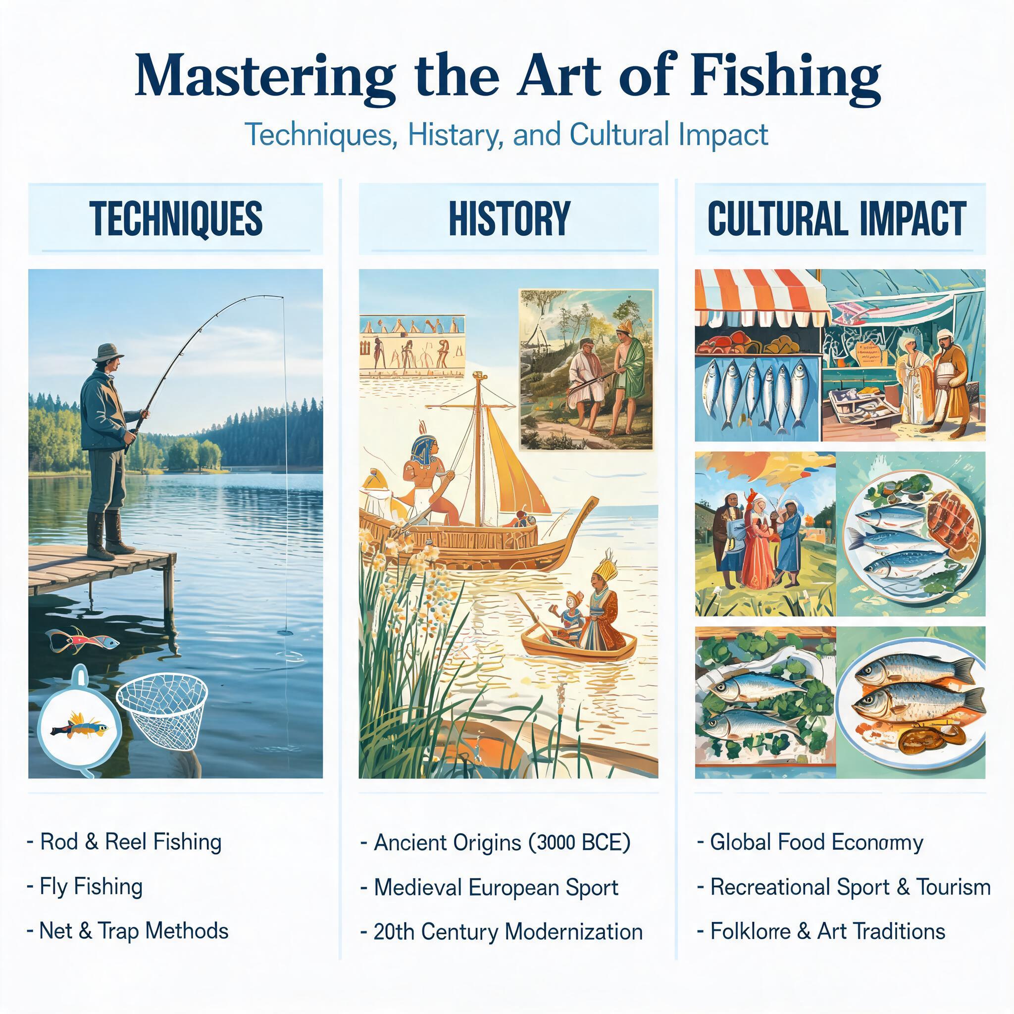 Mastering the Art of Fishing: Techniques, History, and Cultural Impact Mastering the Art of Fishing