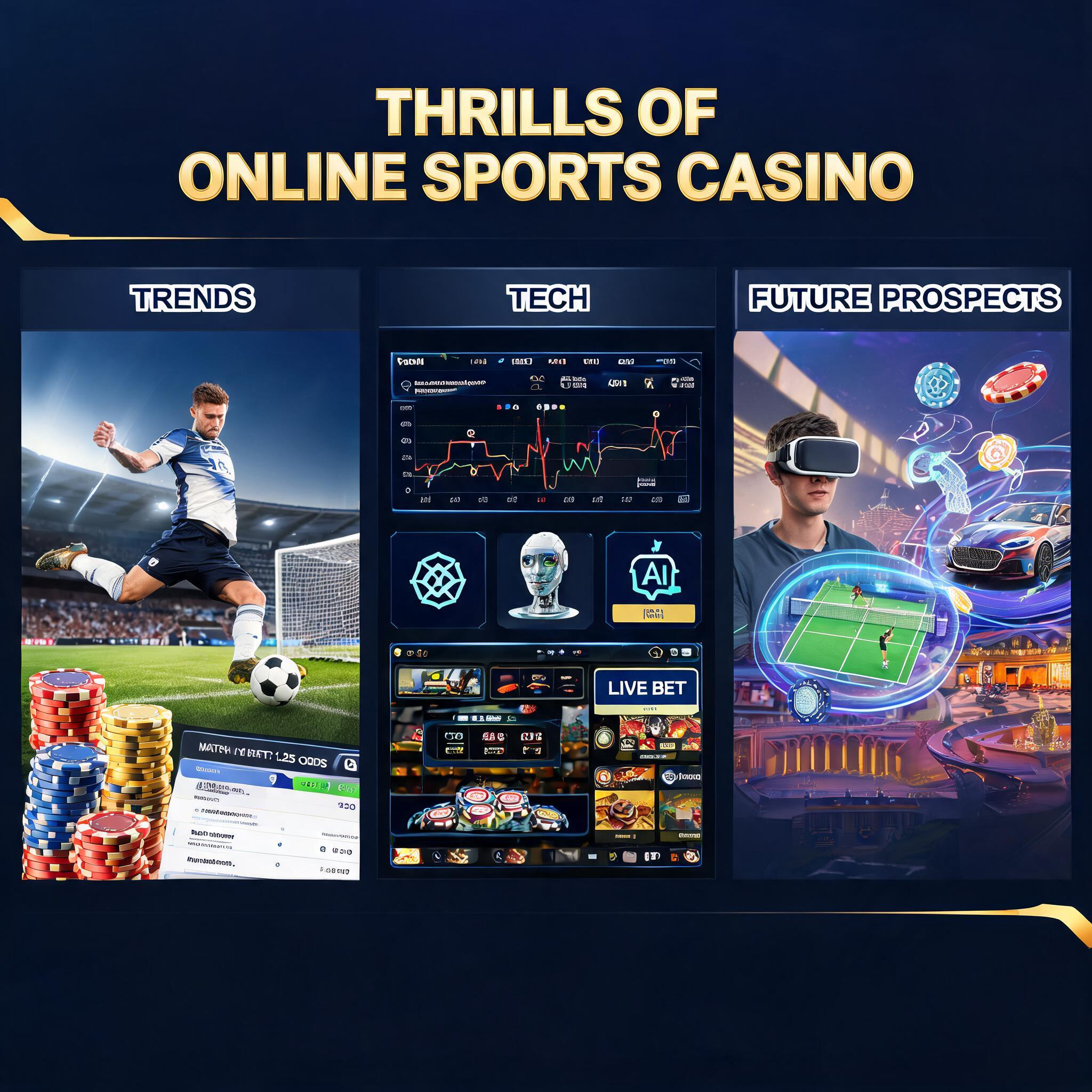 Thrills of Online Sports Casino: Trends, Tech, and Future Prospects Thrills of Online Sports Casino
