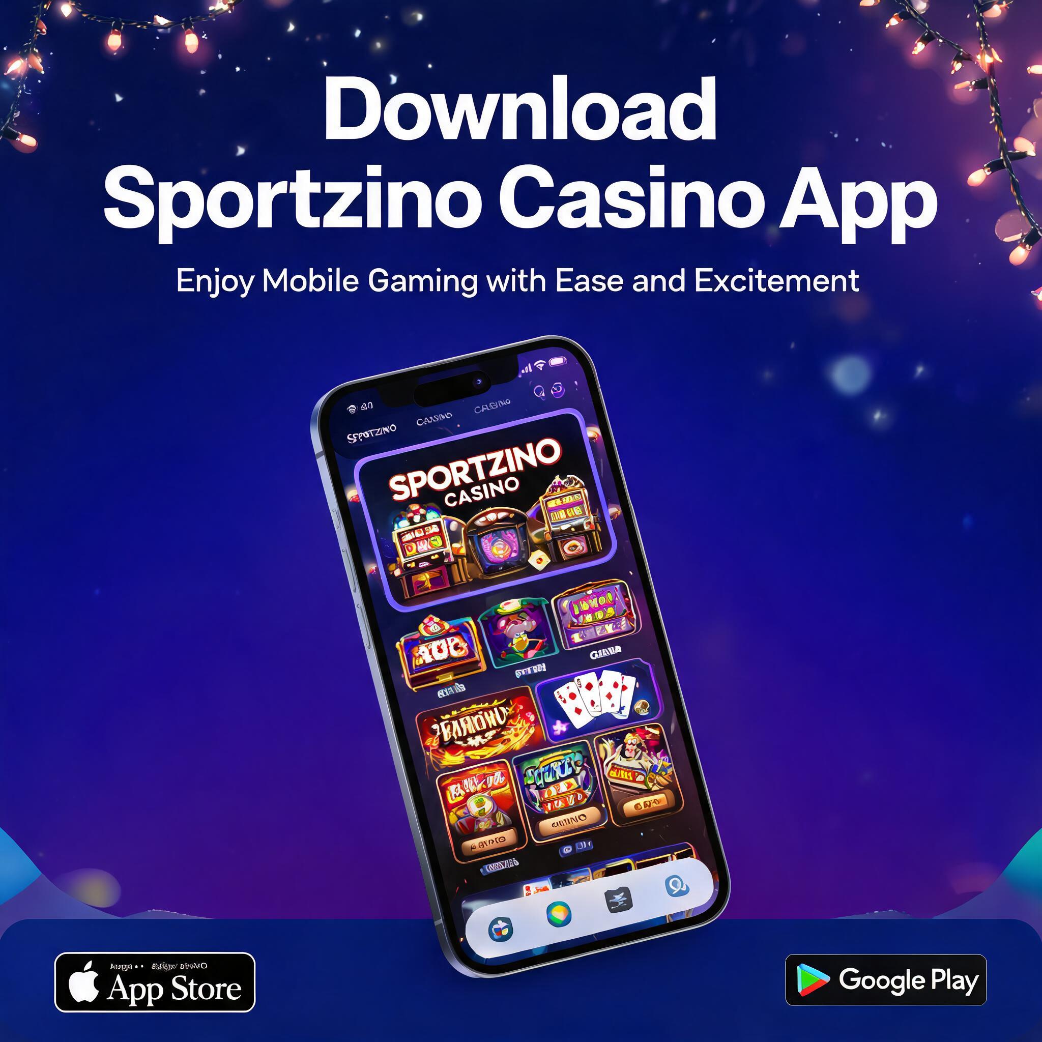 Download Sportzino Casino App: Enjoy Mobile Gaming with Ease and Excitement Enjoy Mobile Gaming with Ease and Excitement