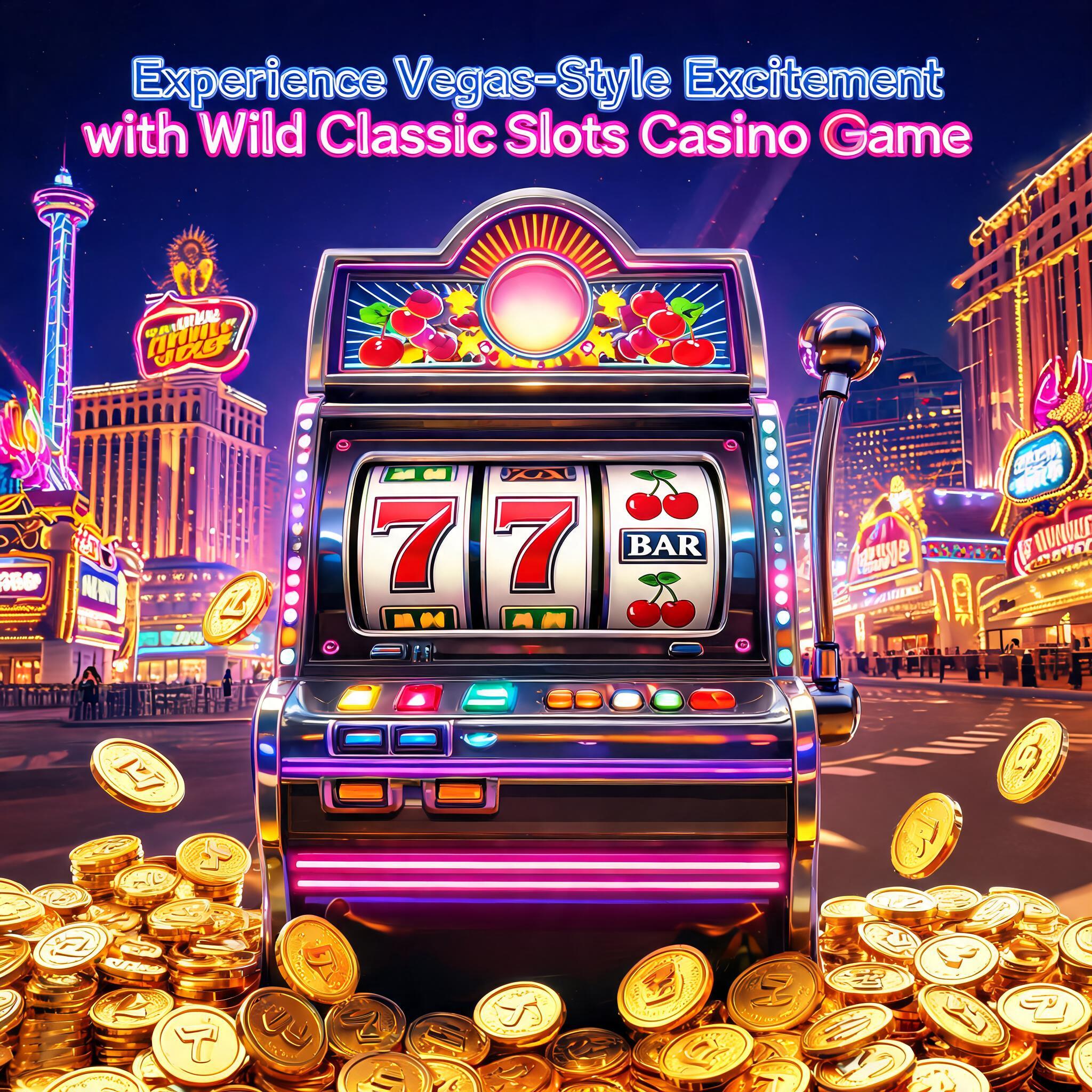 Experience Vegas-Style Excitement with Wild Classic Slots Casino Game Style Excitement with Wild Classic Slots Casino Game
