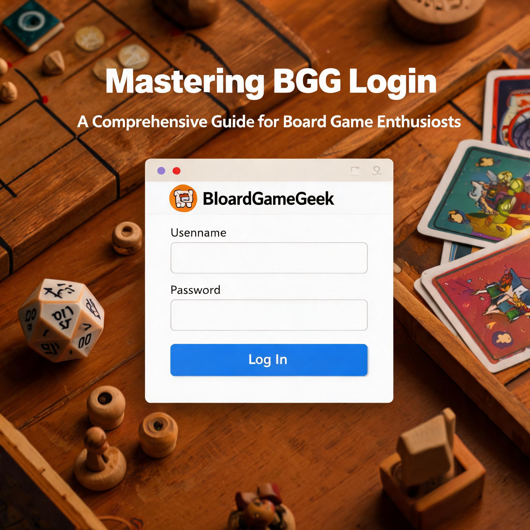 Mastering BGG Login: A Comprehensive Guide for Board Game Enthusiasts A Comprehensive Guide for Board Game Enthusiasts