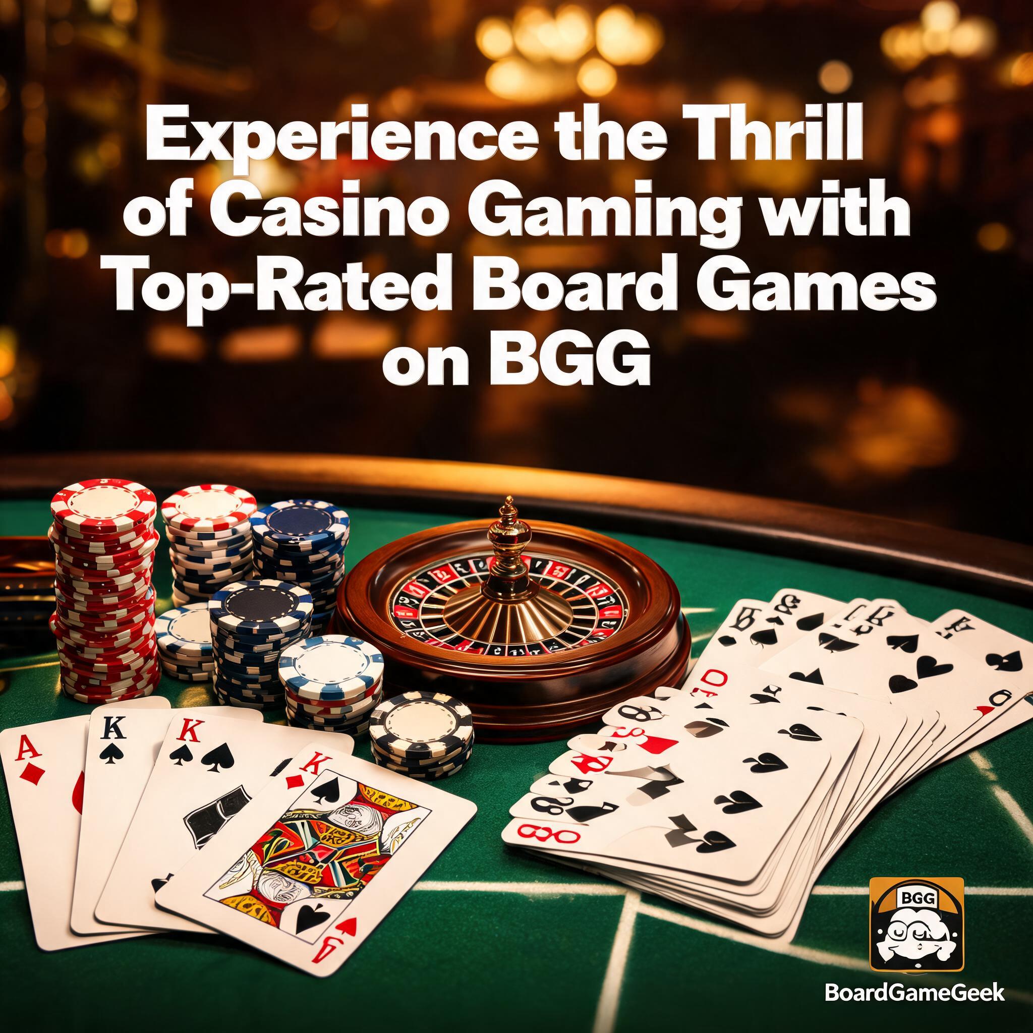 Experience the Thrill of Casino Gaming with Top-Rated Board Games on BGG Experience the Thrill of Casino Gaming with Top