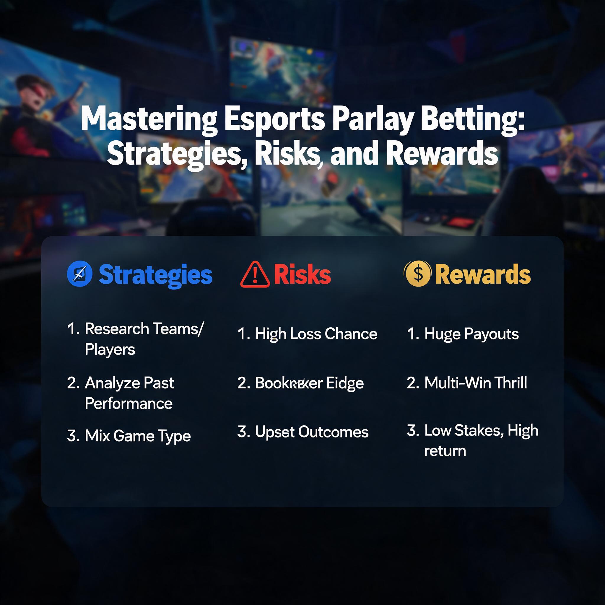 Mastering Esports Parlay Betting: Strategies, Risks, and Rewards Mastering Esports Parlay Betting