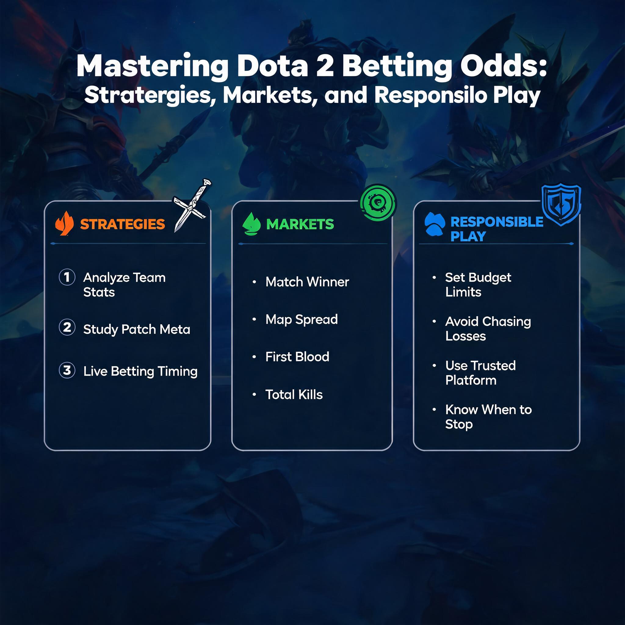 Mastering Dota 2 Betting Odds: Strategies, Markets, and Responsible Play Mastering Dota 2 Betting Odds