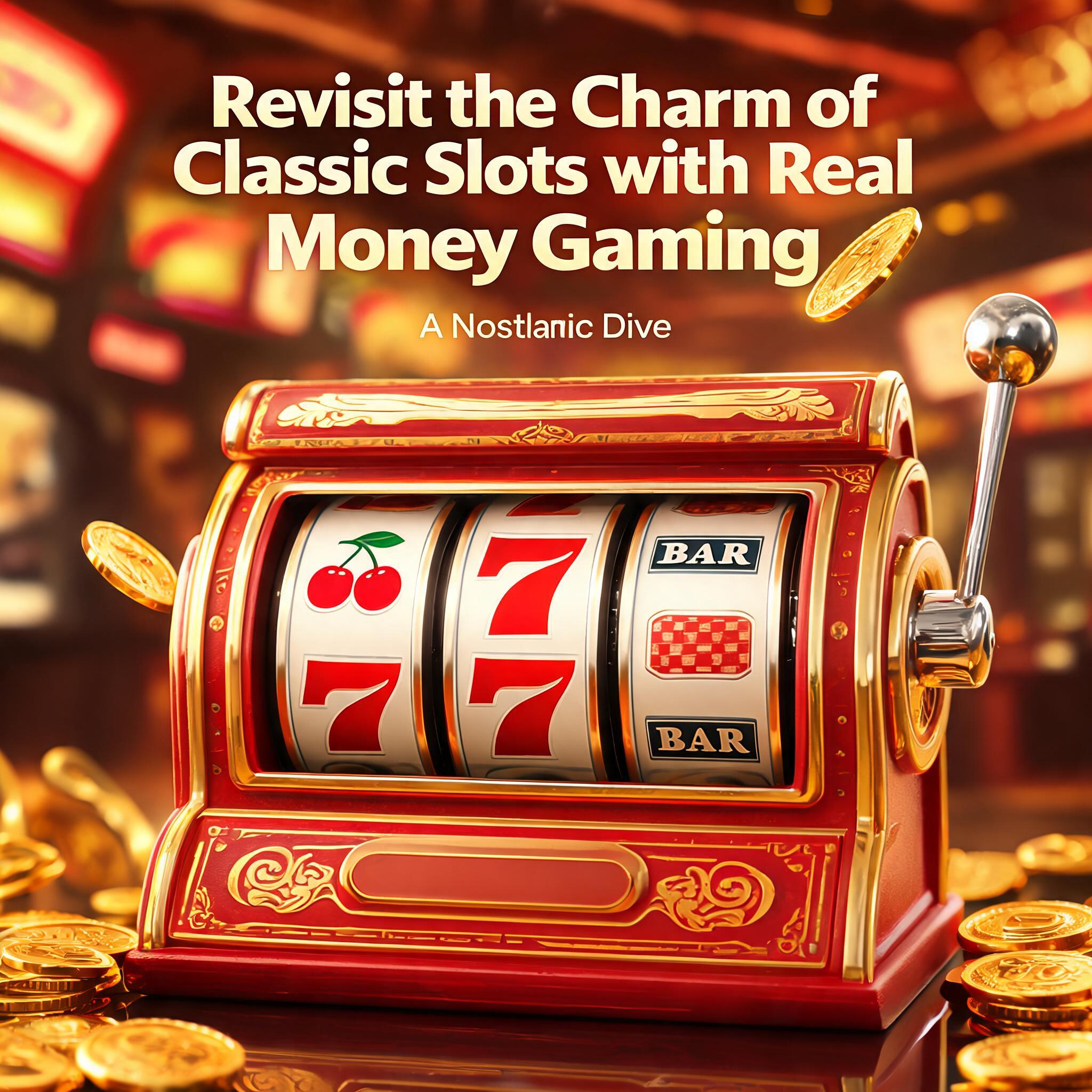 Revisit the Charm of Classic Slots with Real Money Gaming