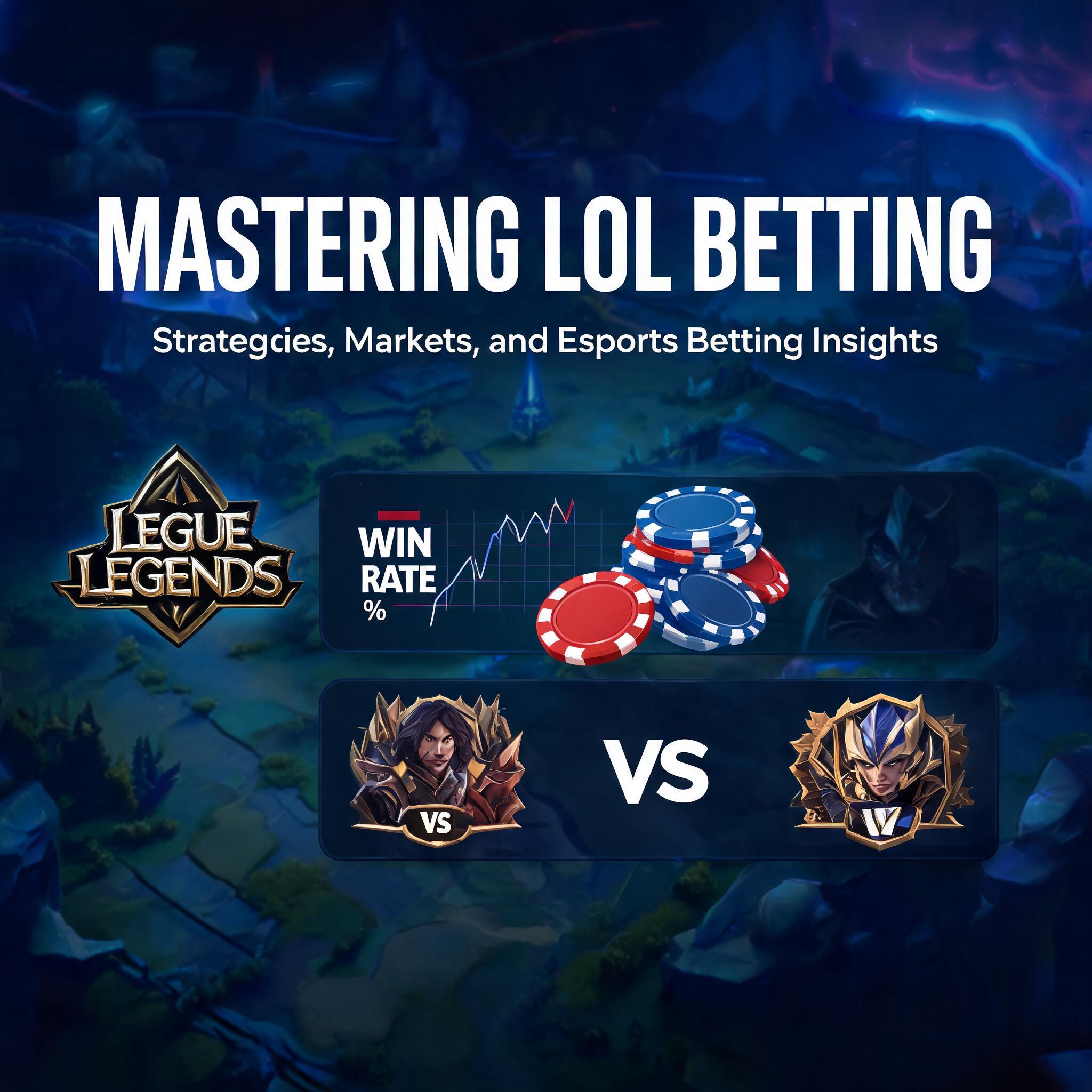 Mastering LoL Betting: Strategies, Markets, and Esports Betting Insights and Esports Betting Insights