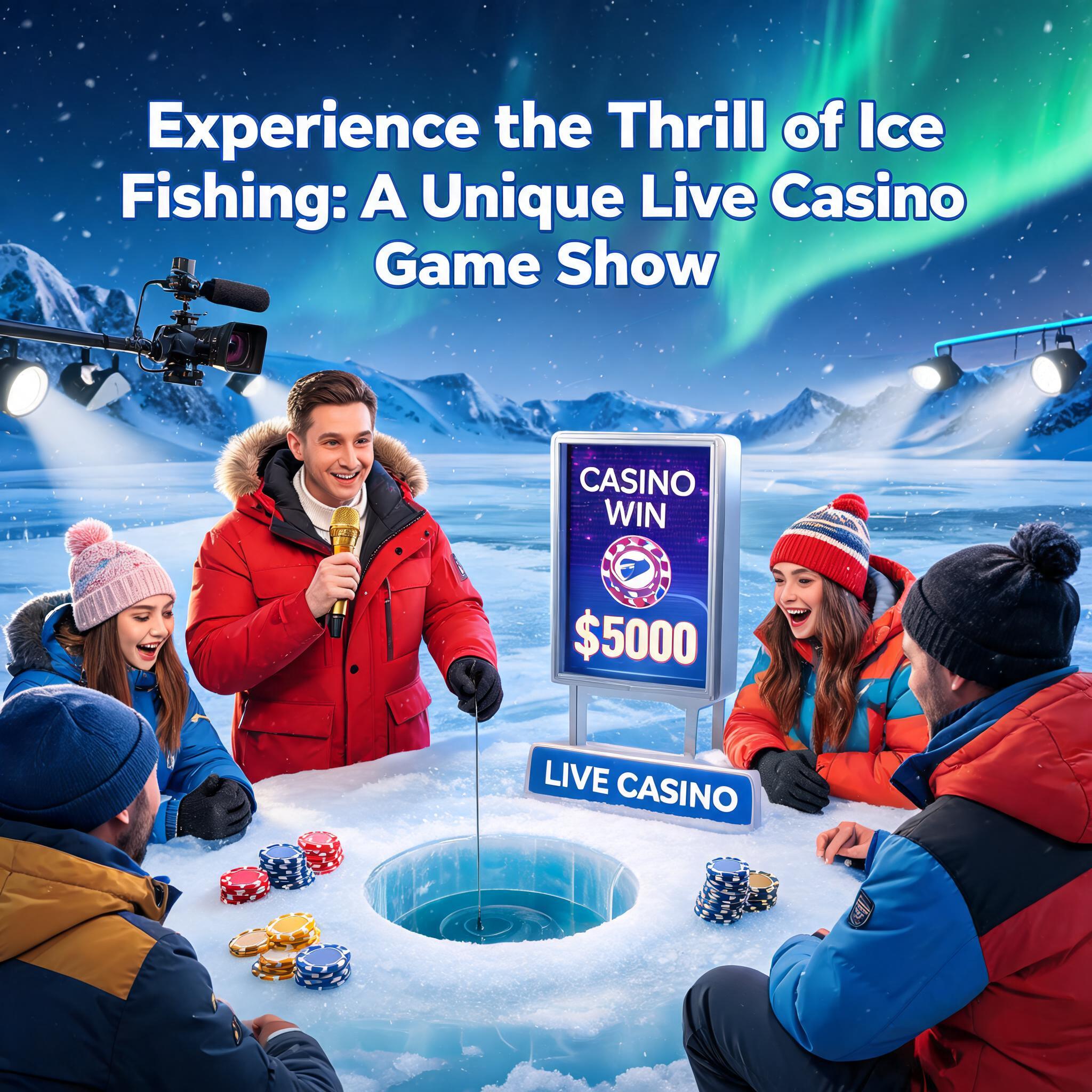 Experience the Thrill of Ice Fishing: A Unique Live Casino Game Show Experience the Thrill of Ice Fishing