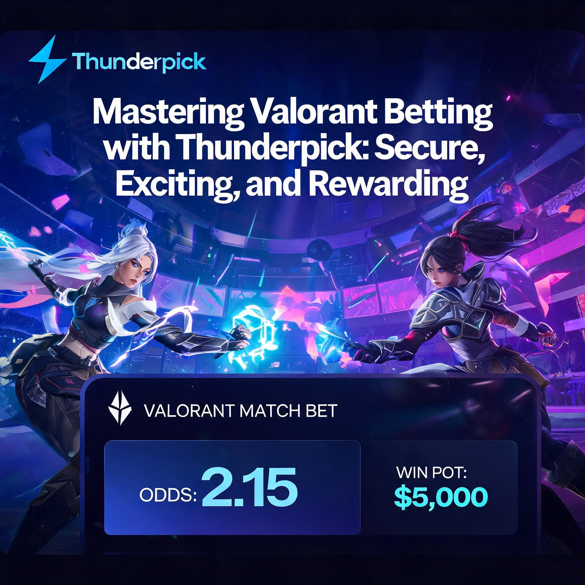 Mastering Valorant Betting with Thunderpick: Secure, Exciting, and Rewarding Mastering Valorant Betting with Thunderpick