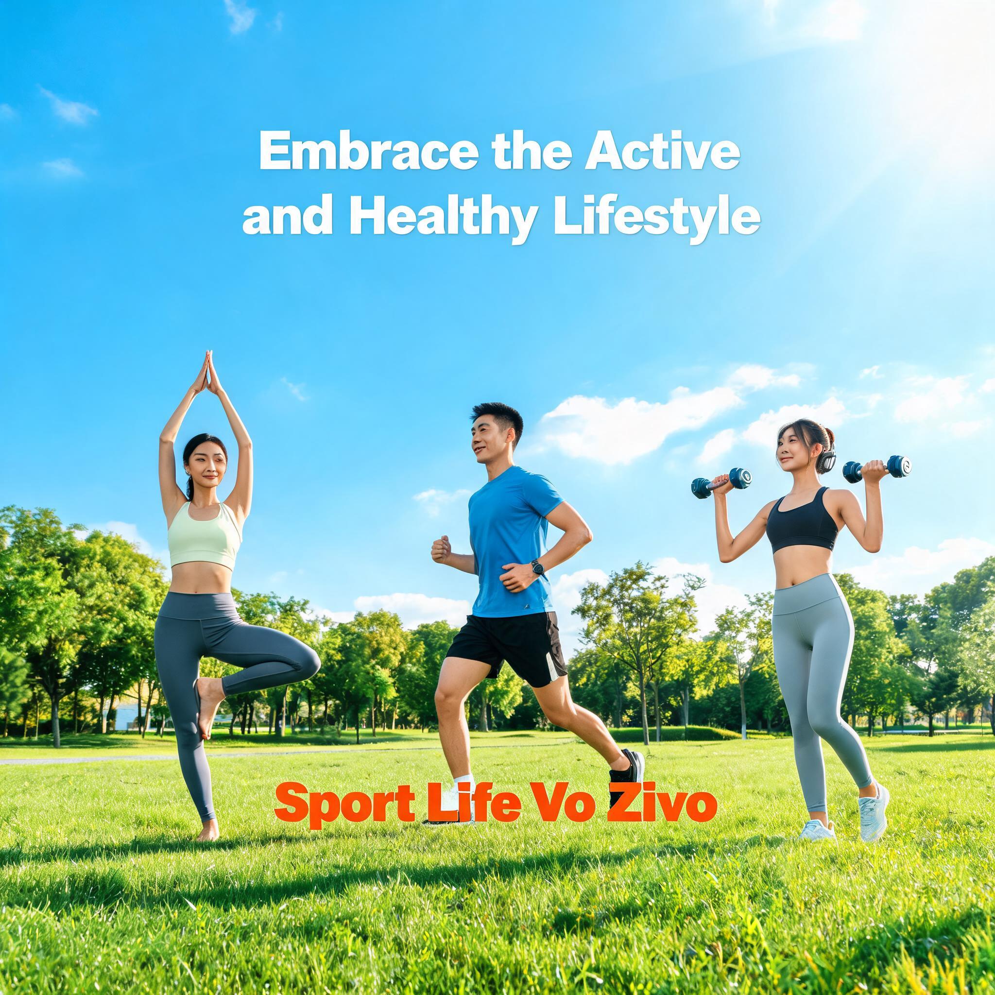 Embrace the Active and Healthy Lifestyle with 'Sport Life Vo Zivo' Embrace the Active and Healthy Lifestyle with