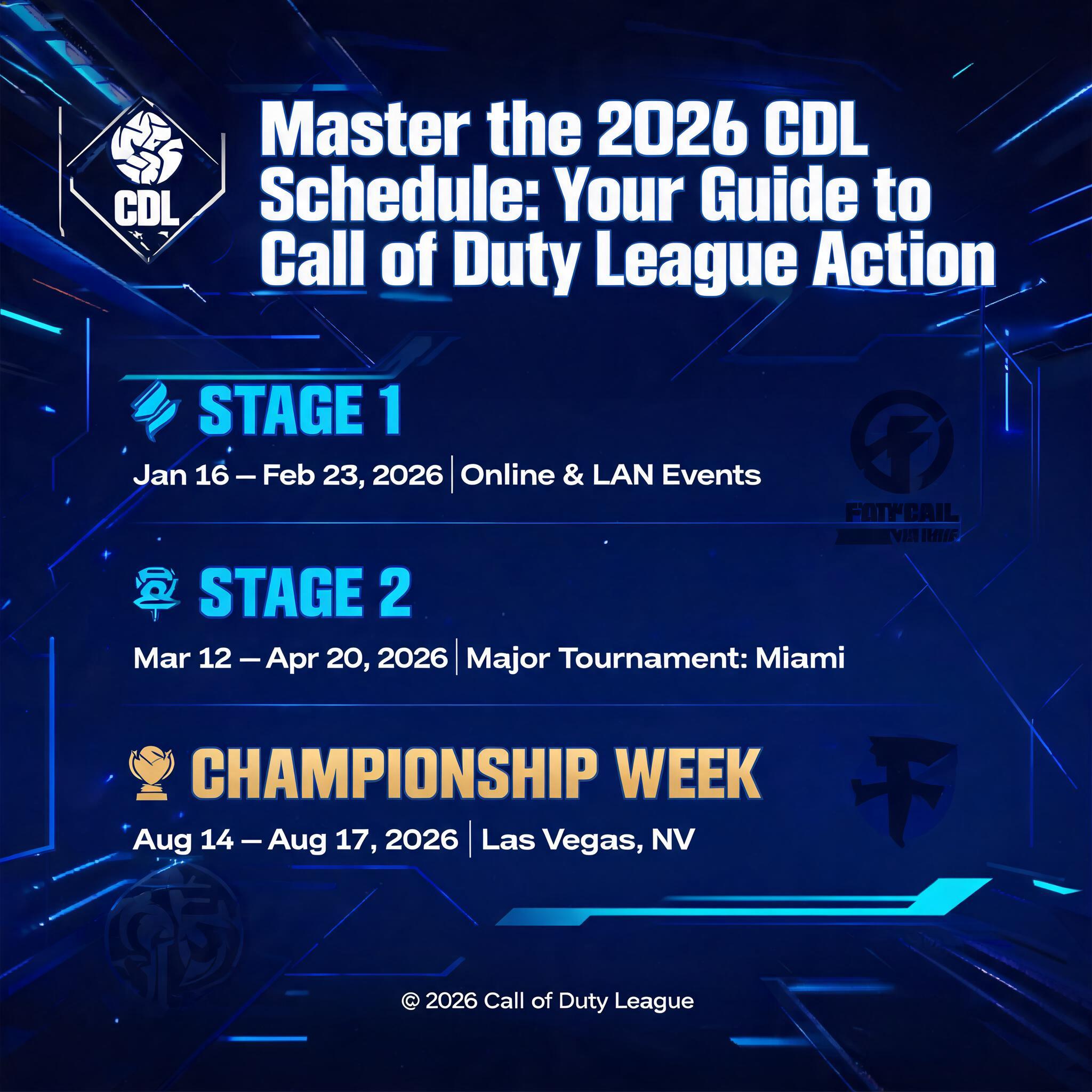 Your Guide to Call of Duty League Action