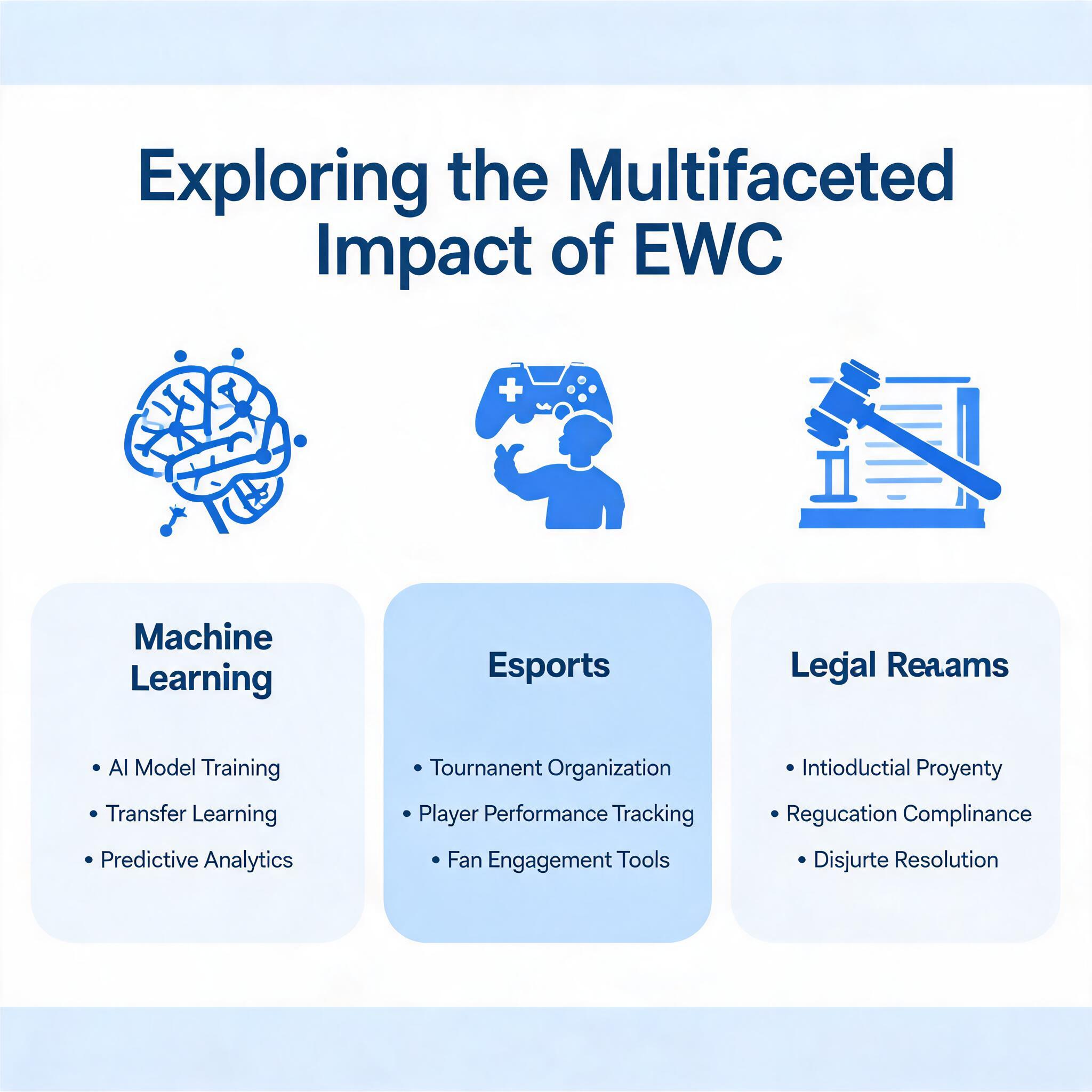 From Machine Learning to Esports and Legal Realms