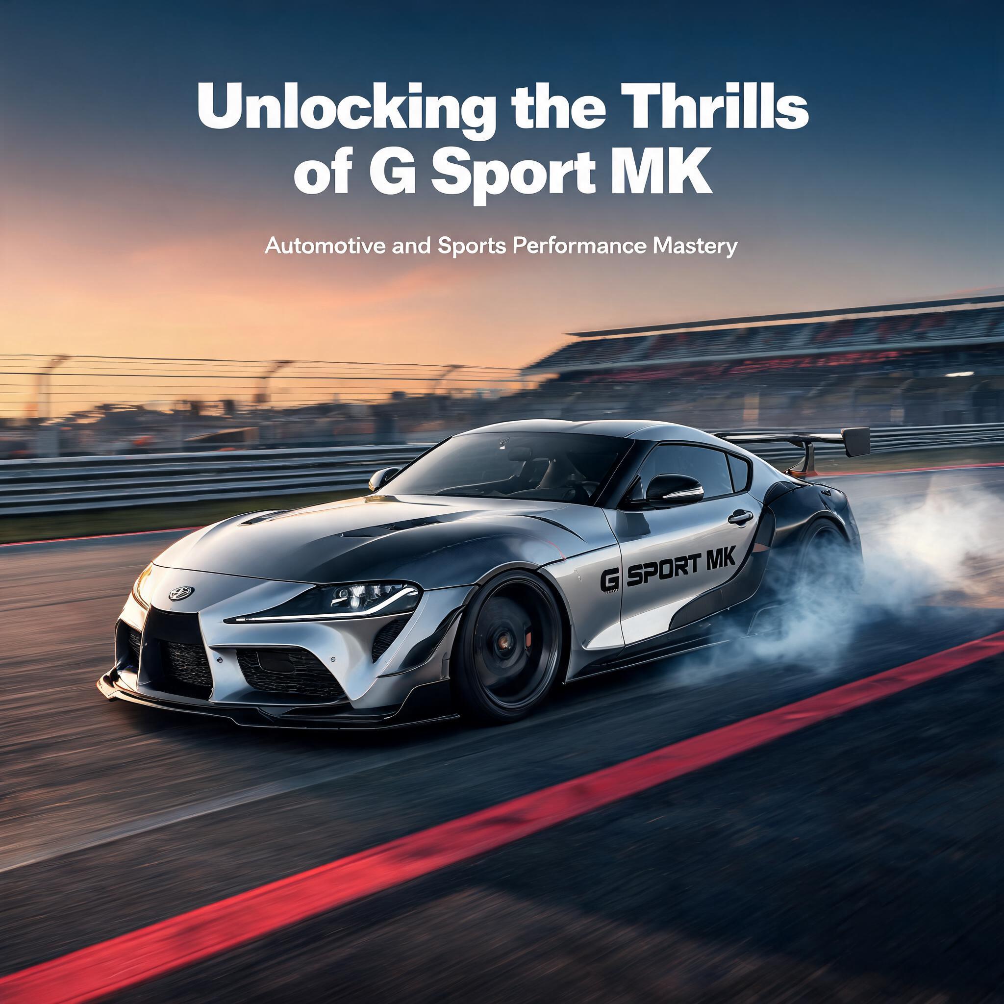 Unlocking the Thrills of G Sport MK: Automotive and Sports Performance Mastery Automotive and Sports Performance Mastery