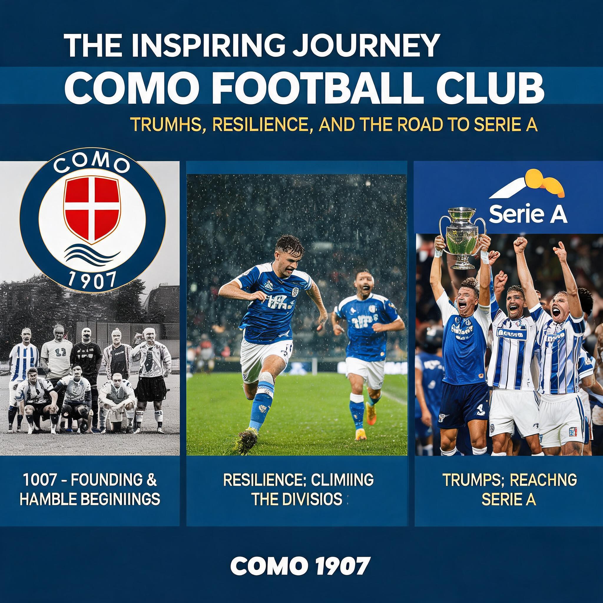 The Inspiring Journey of Como Football Club: Triumphs, Resilience, and the Road to Serie A The Inspiring Journey of Como Football Club