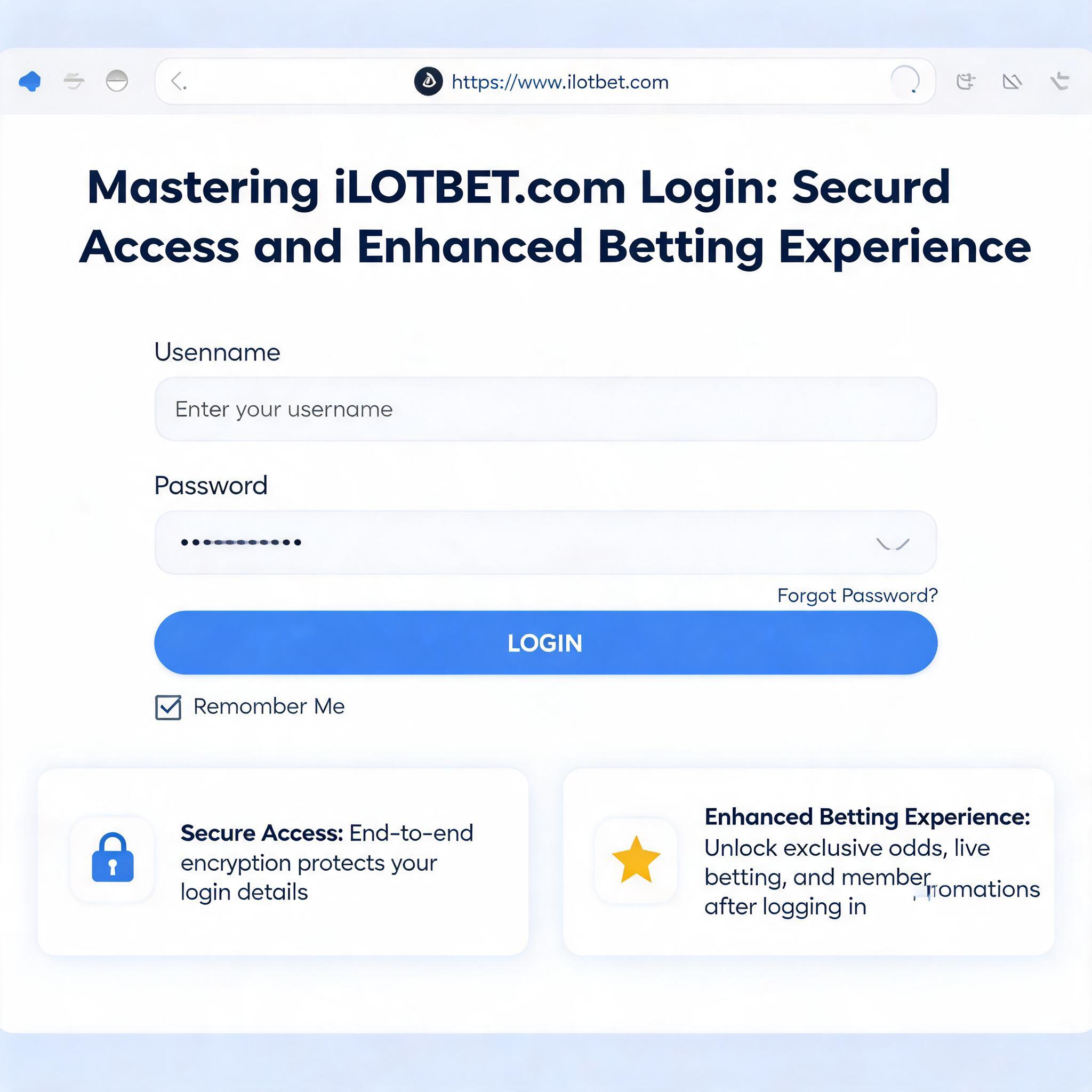 Mastering iLOTBET com Login: Secure Access and Enhanced Betting Experience Secure Access and Enhanced Betting Experience