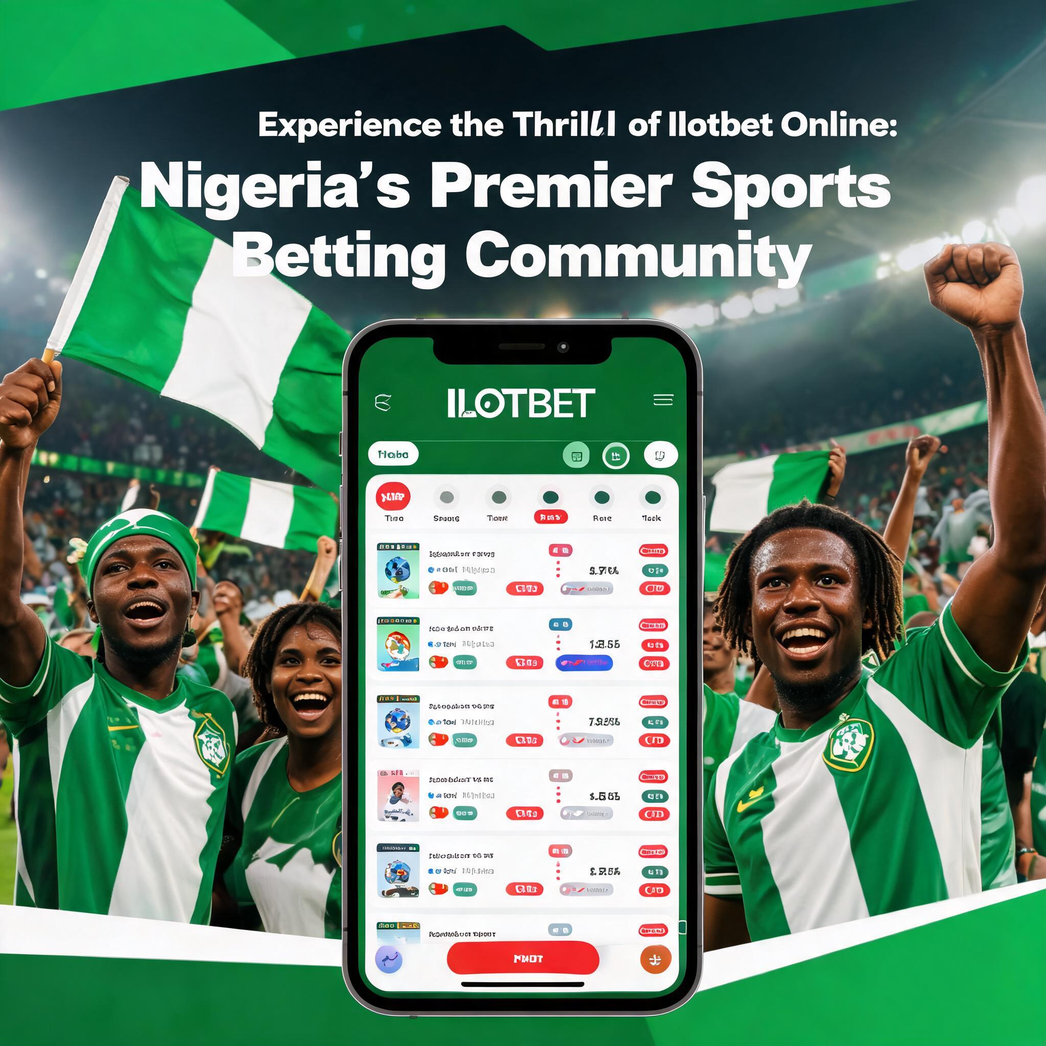 Experience the Thrill of Ilotbet Online: Nigeria's Premier Sports Betting Community Experience the Thrill of Ilotbet Online