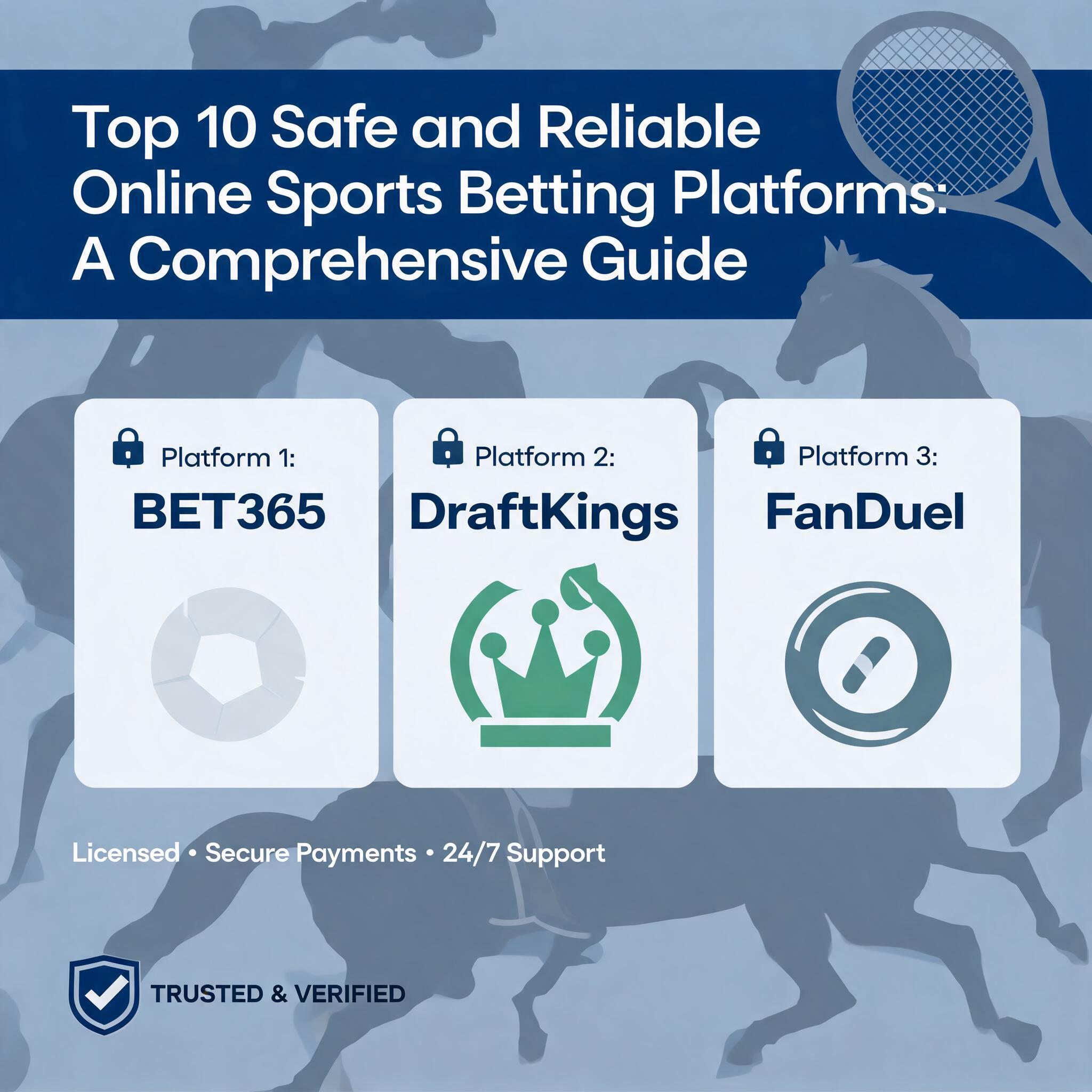 Top 10 Safe and Reliable Online Sports Betting Platforms