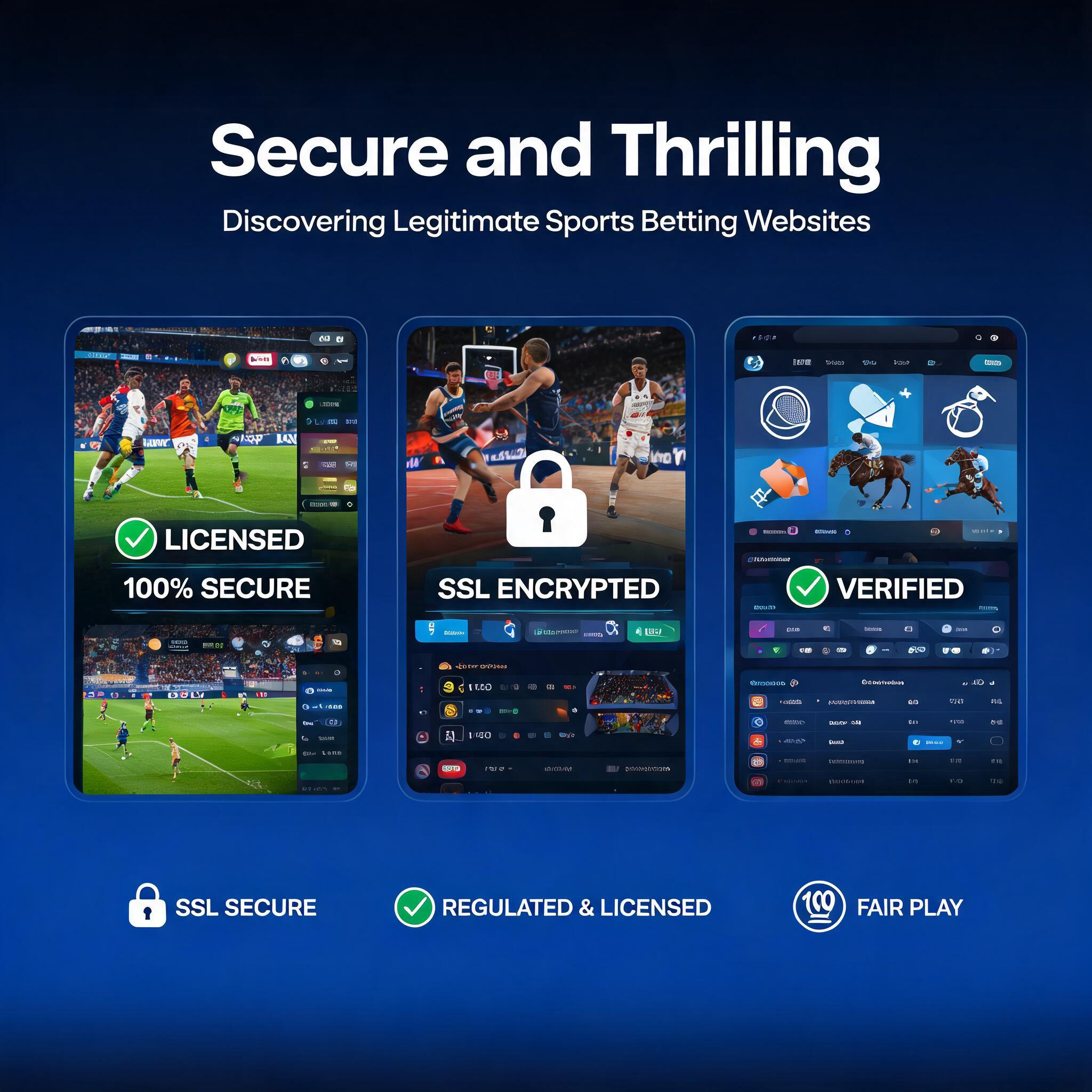 Secure and Thrilling: Discovering Legitimate Sports Betting Websites Discovering Legitimate Sports Betting Websites
