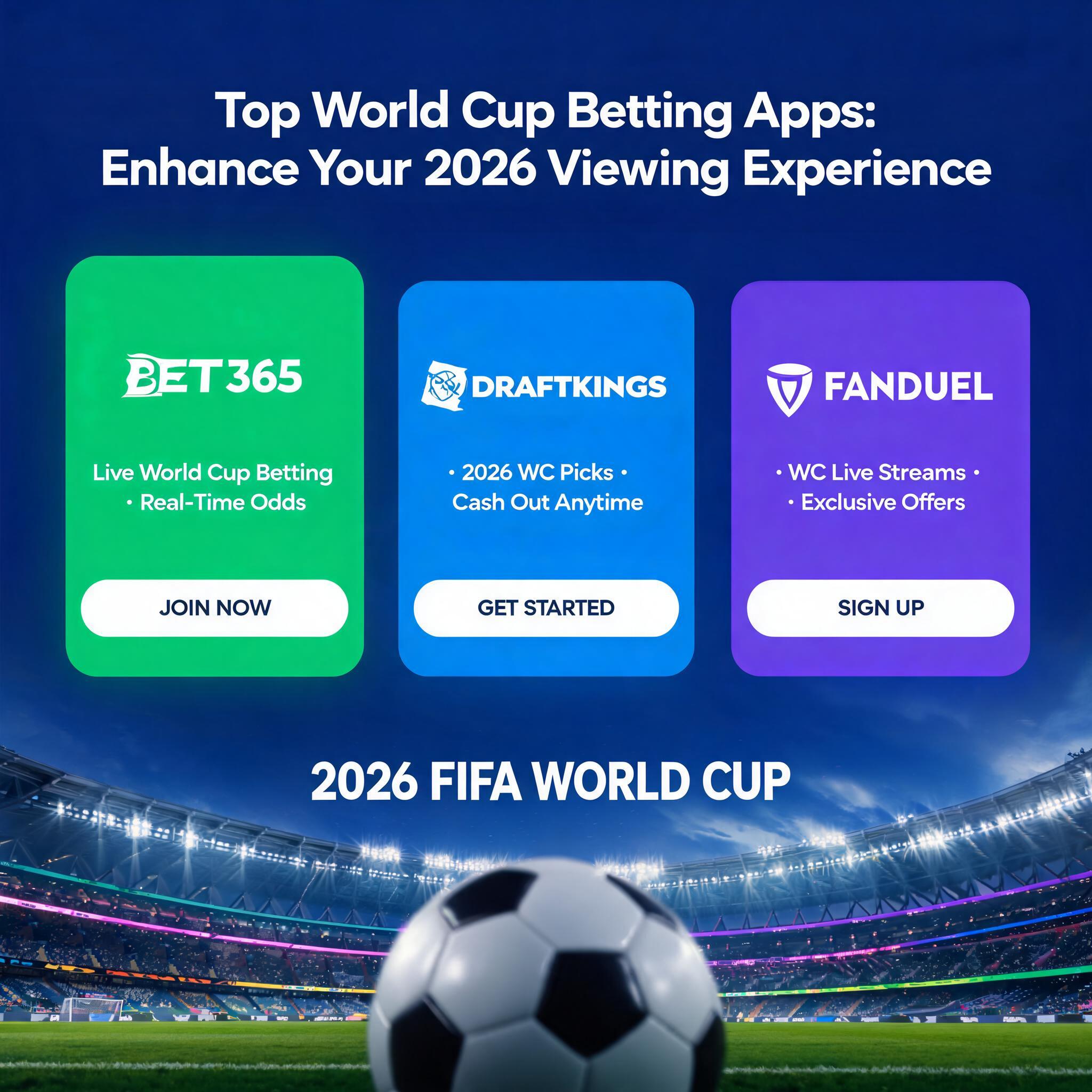 Top World Cup Betting Apps: Enhance Your 2026 Viewing Experience Enhance Your 2026 Viewing Experience