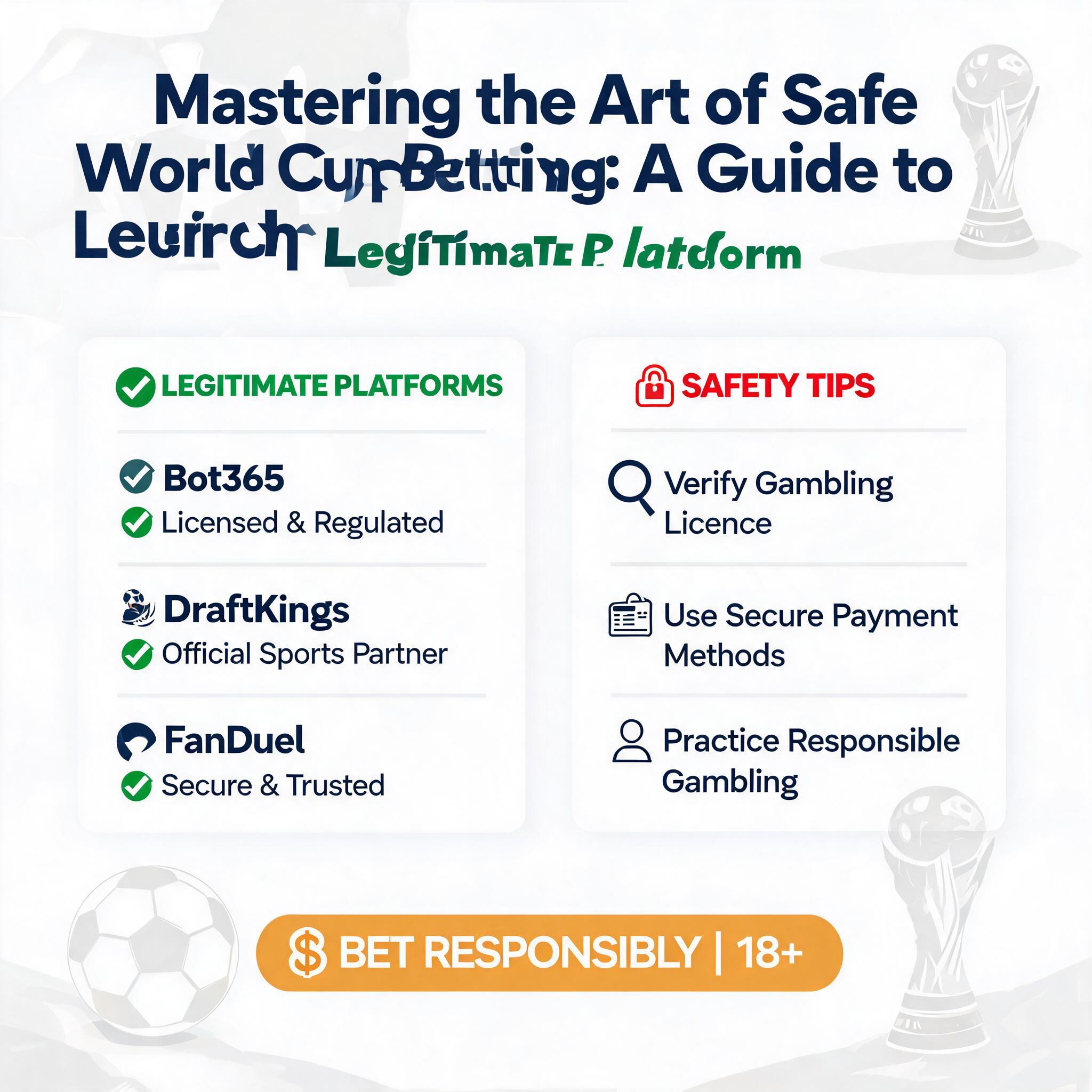 Mastering the Art of Safe World Cup Betting: A Guide to Legitimate Platforms Mastering the Art of Safe World Cup Betting