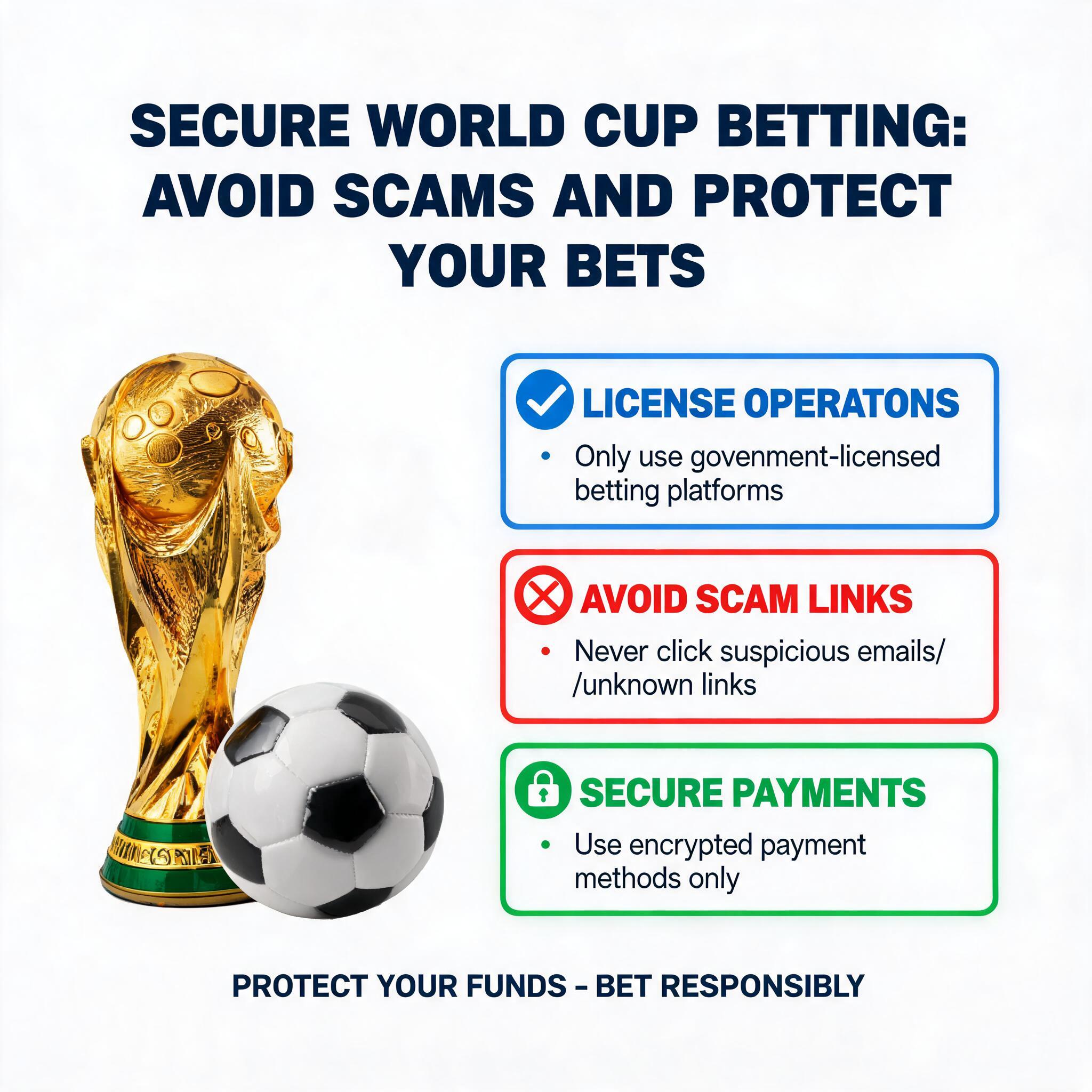 Secure World Cup Betting: Avoid Scams and Protect Your Bets Avoid Scams and Protect Your Bets