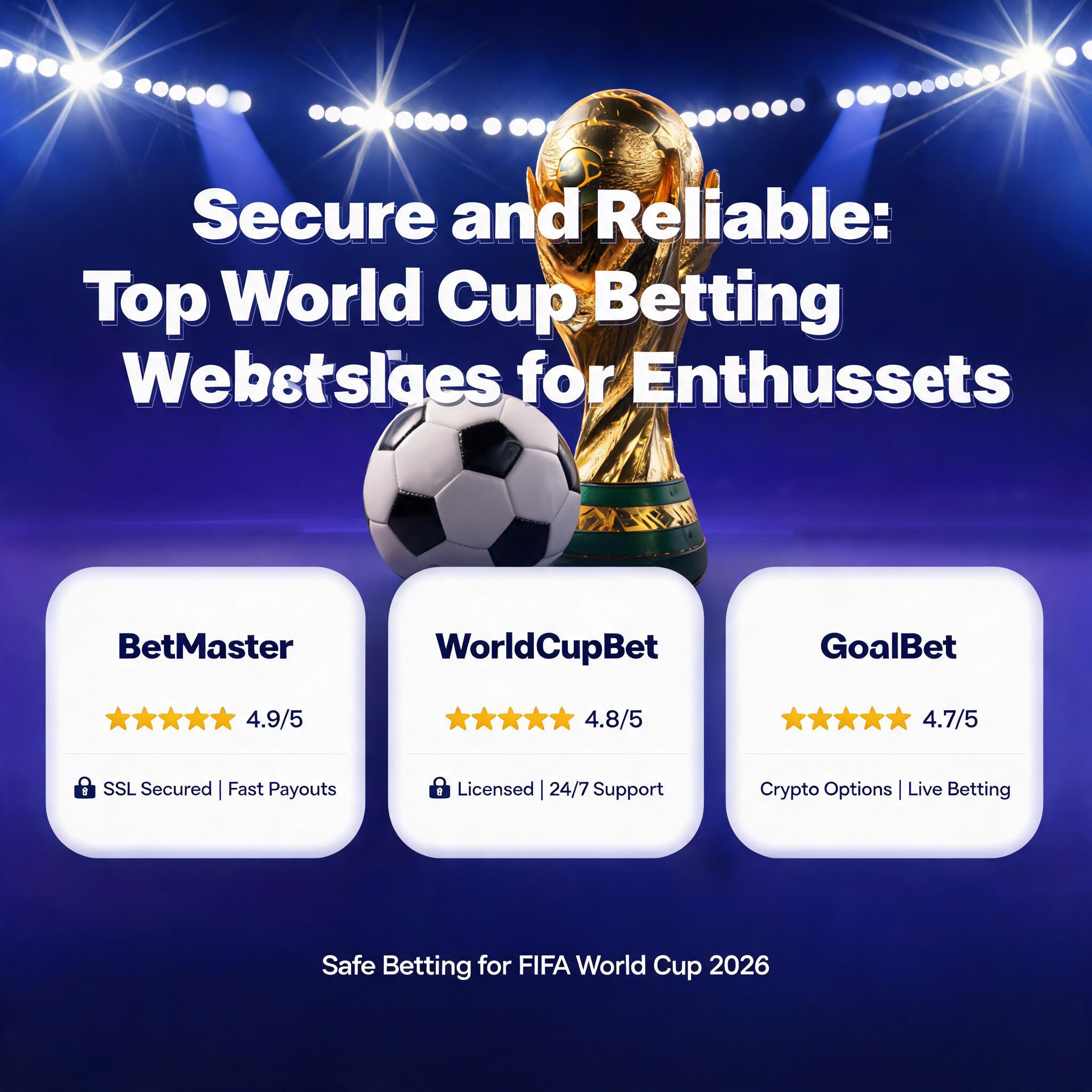 Secure and Reliable: Top World Cup Betting Websites for Enthusiasts Top World Cup Betting Websites for Enthusiasts