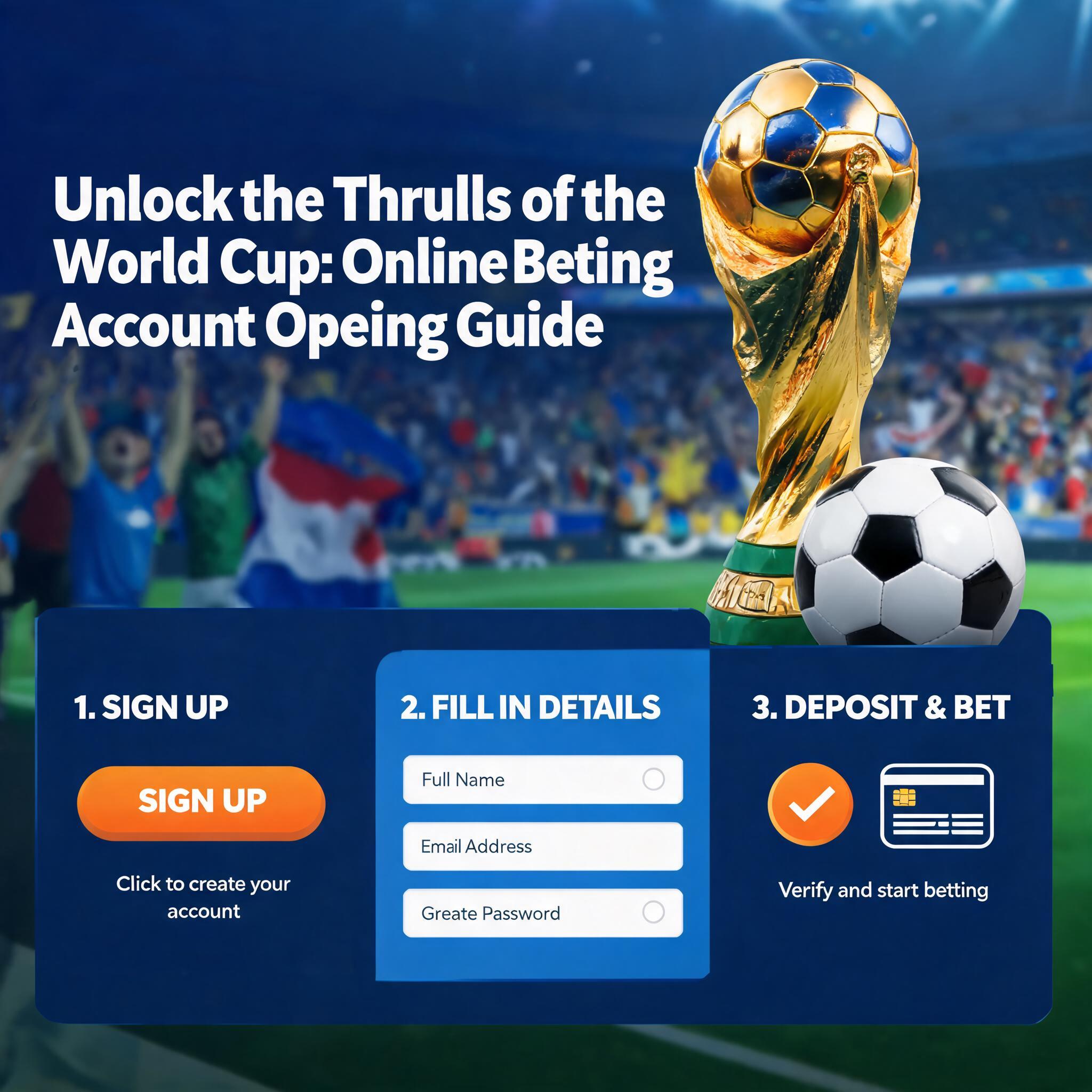 Unlock the Thrills of the World Cup: Online Betting Account Opening Guide Online Betting Account Opening Guide